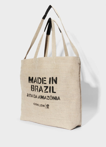 BOLSA TOTE JUTA ECO MADE IN BRAZIL