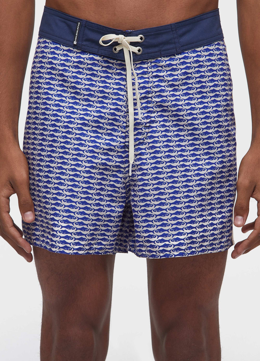 BERMUDA SURF FISH TINY MARINHO/OFF-WHITE