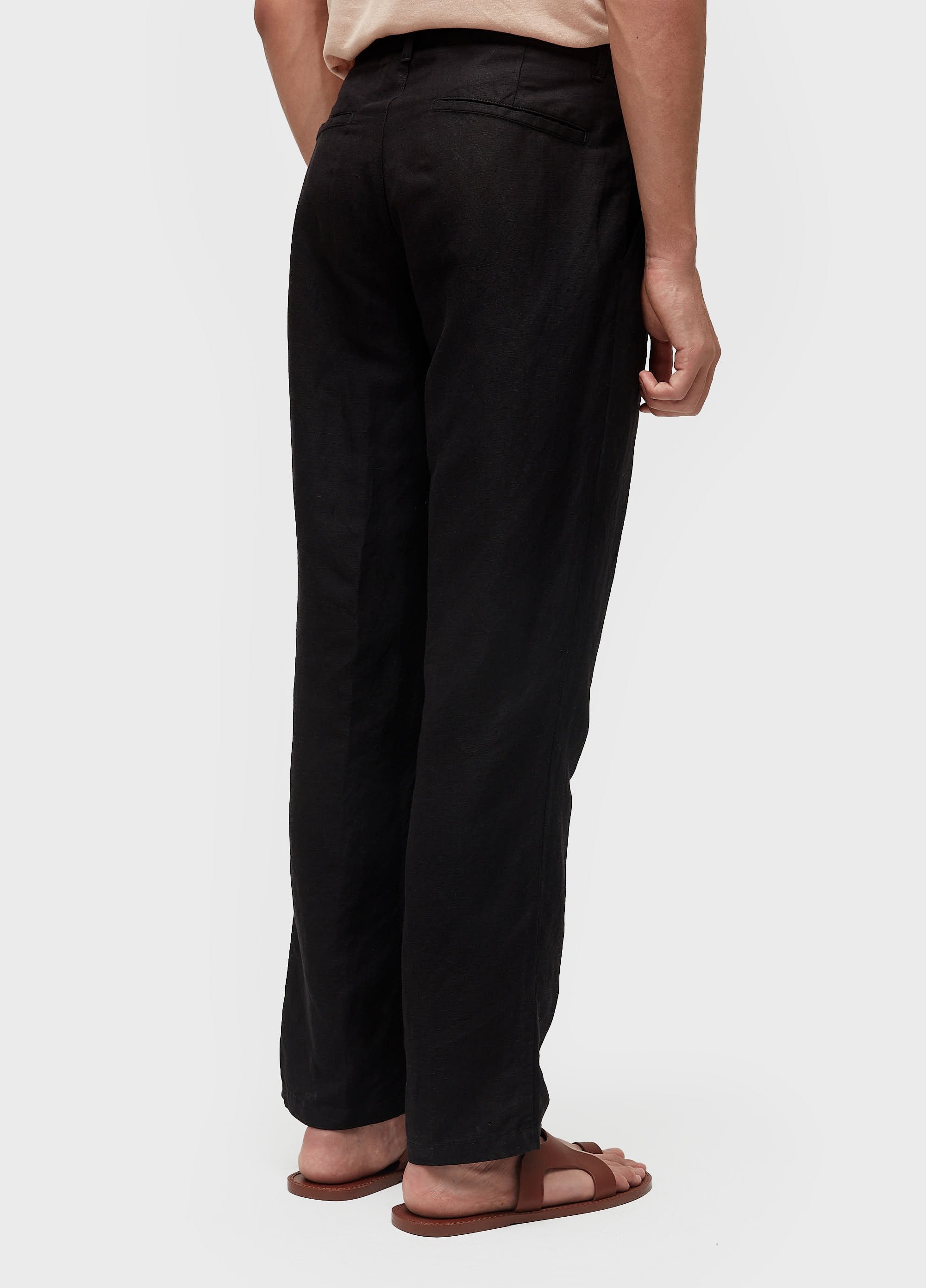 CALCA ALFAIATARIA FLUID LINEN
