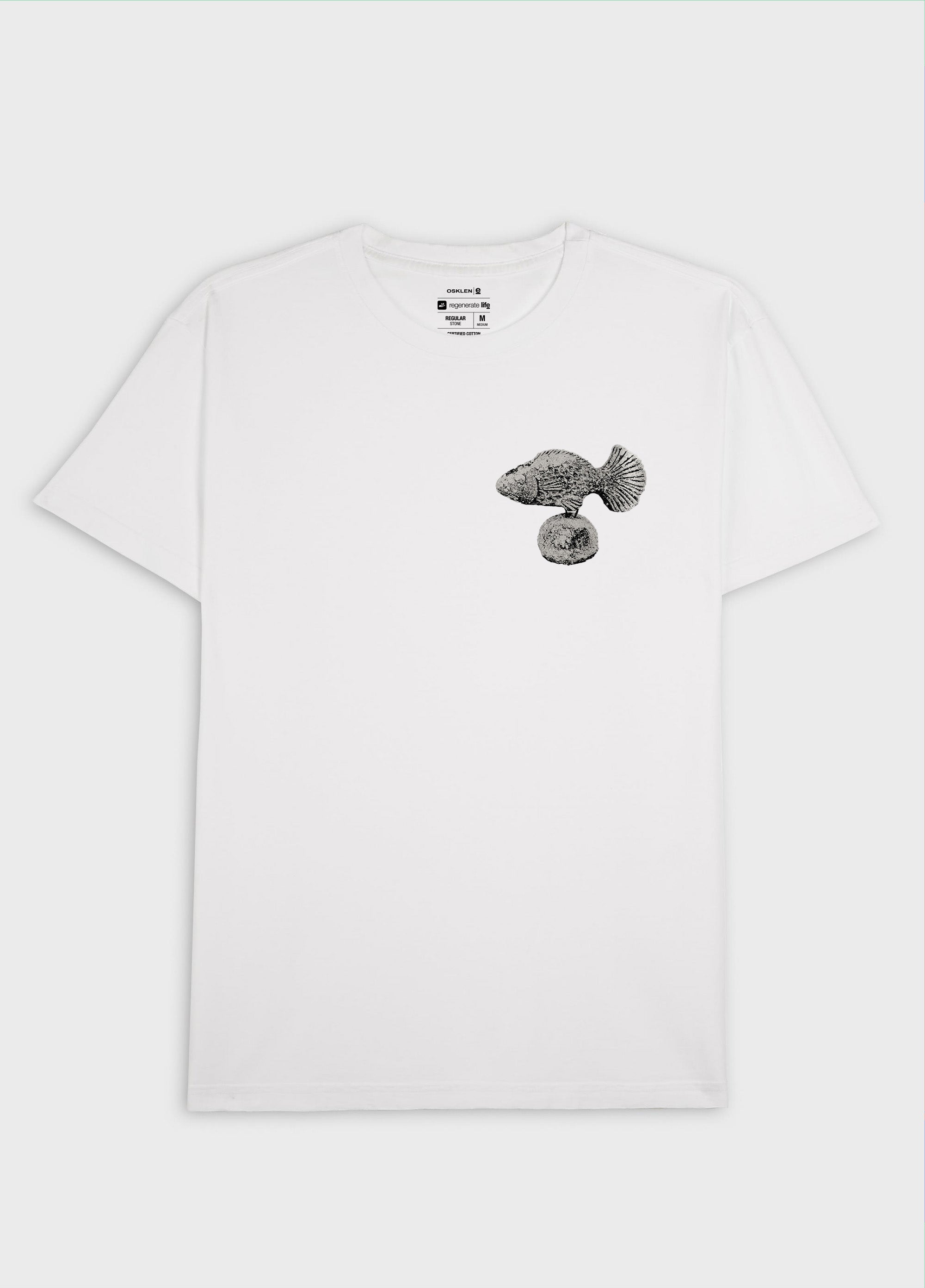 T-SHIRT STONE PEIXE PEDRA MC