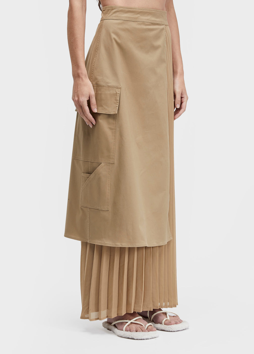 SAIA DUO PLISSADO COTTON