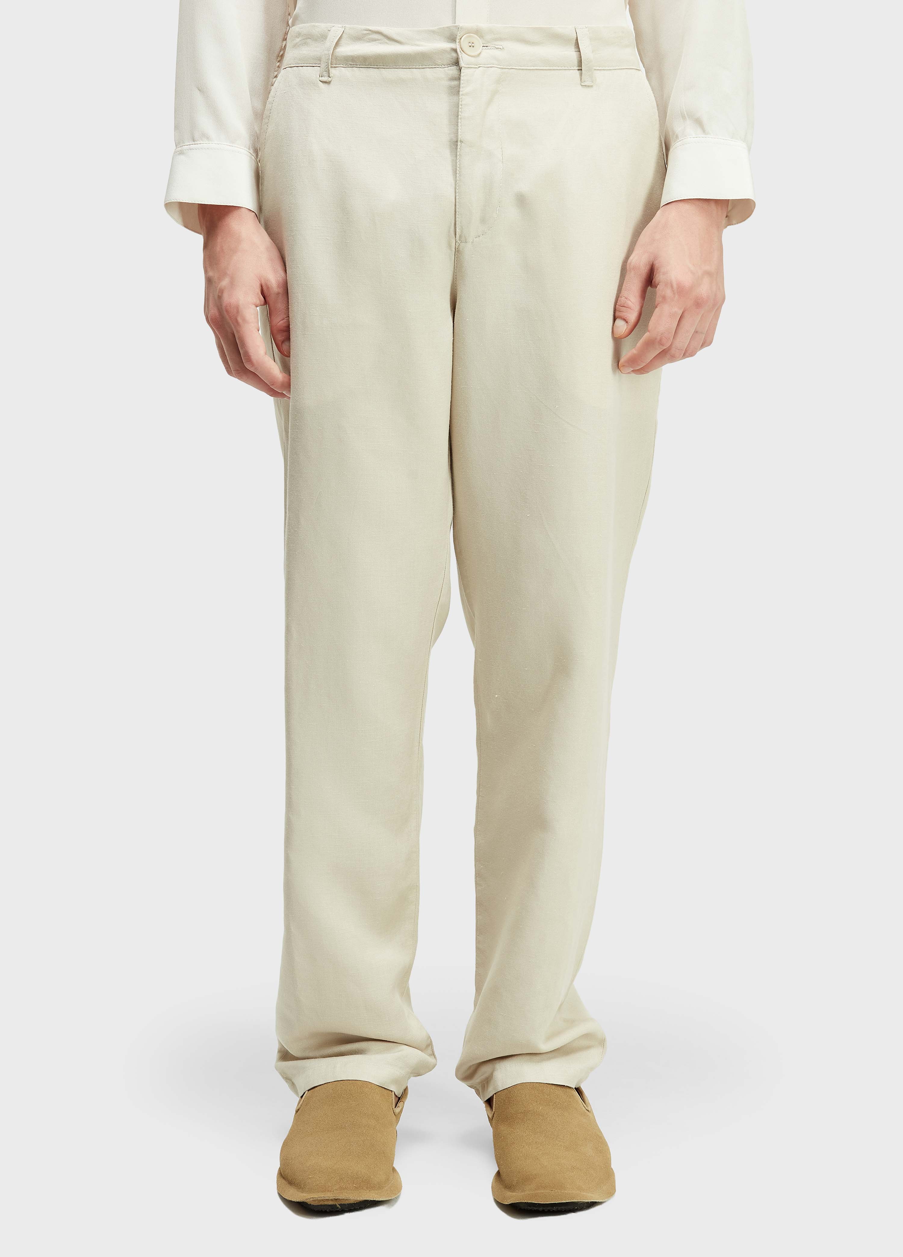 CALCA ALFAIATARIA FLUID LINEN