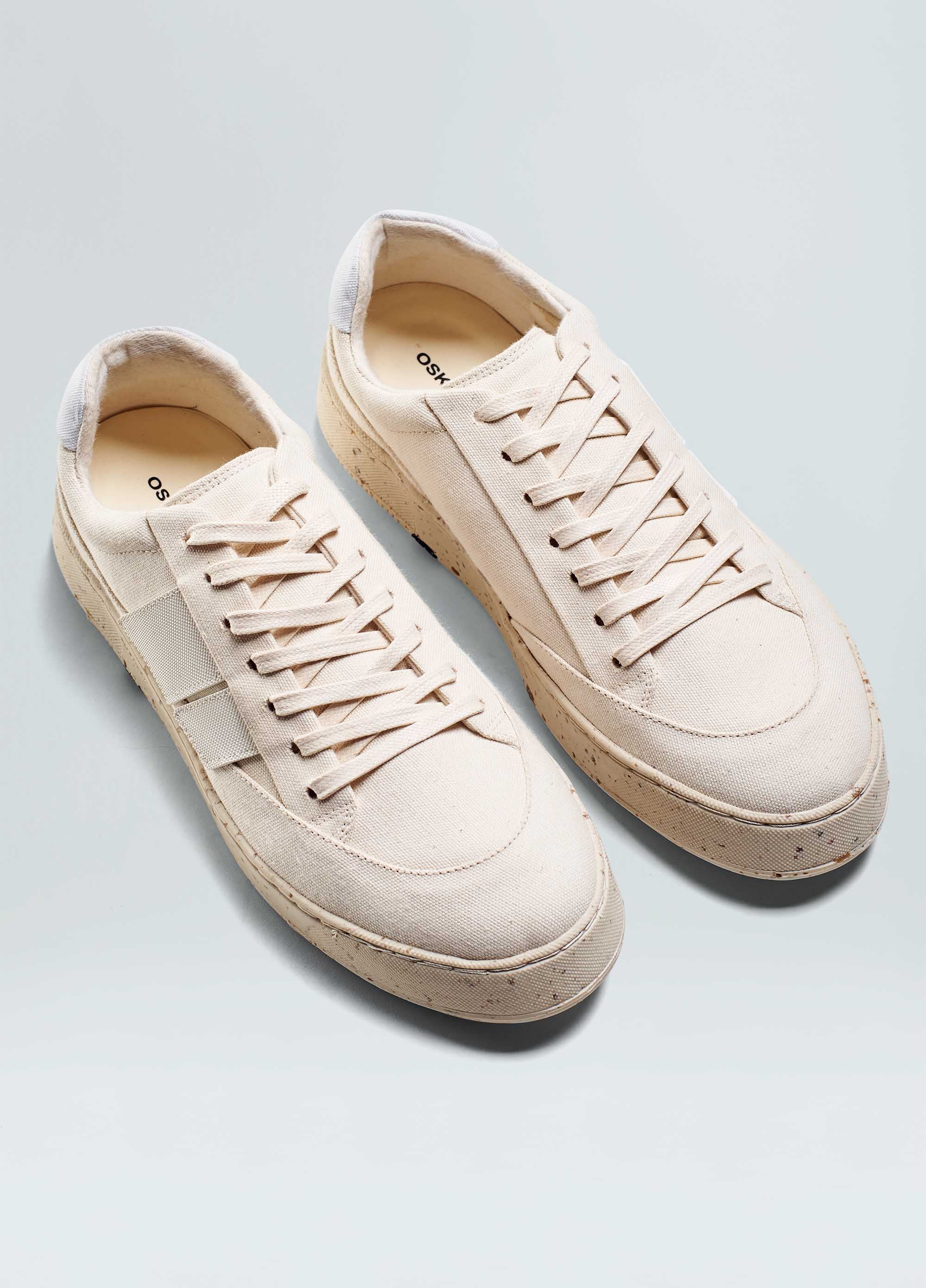 CANVAS AG SNEAKER CRU/BRANCO