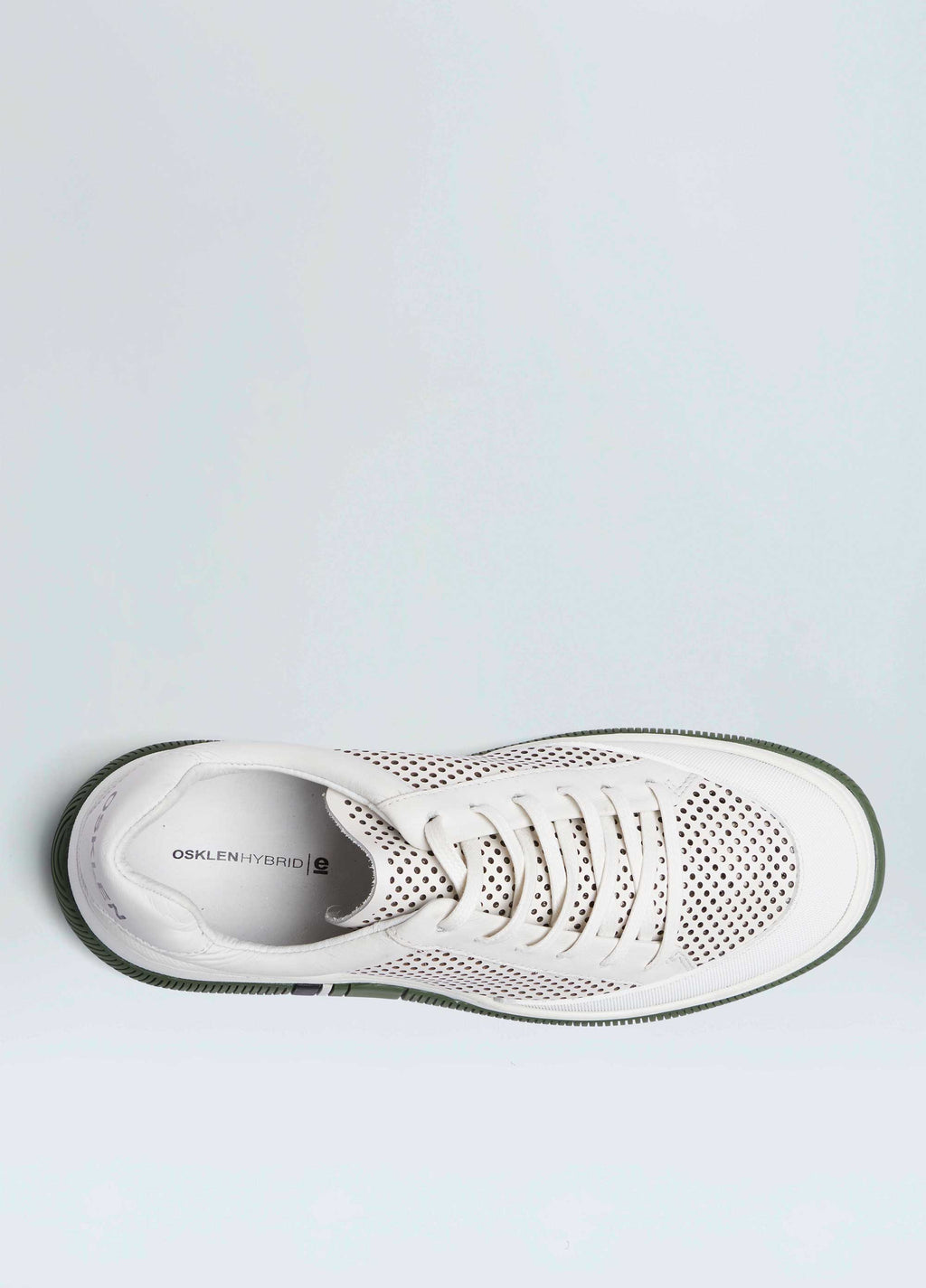 TENIS HYBRID LACES MICROFUROS BRANCO/VERDE PALMEIRA