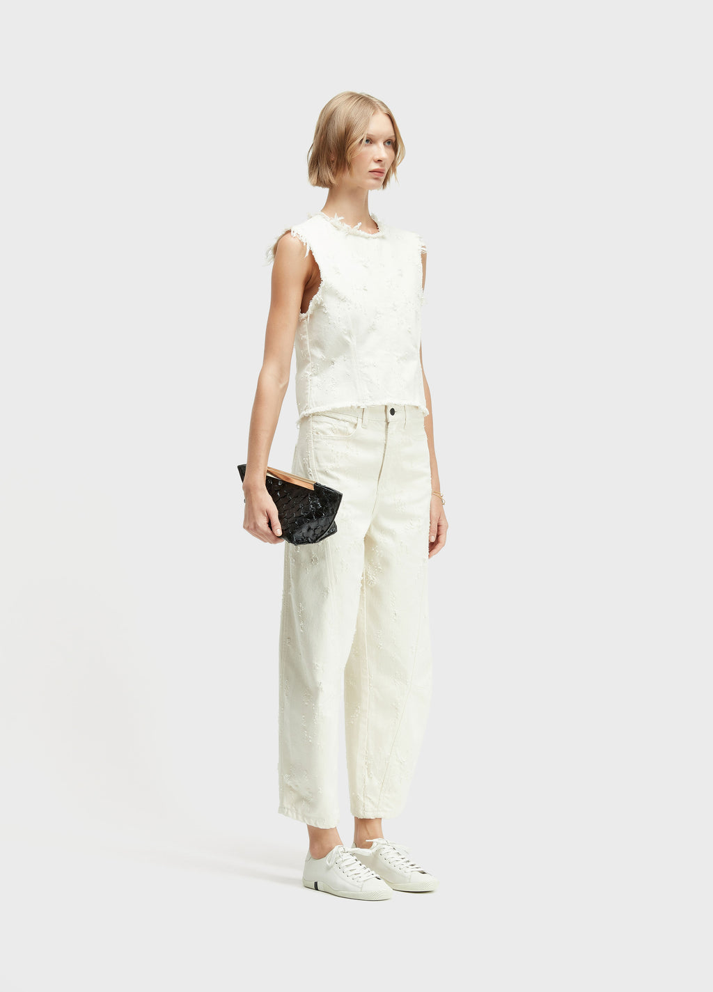 BLUSA SLEEVELESS DENIN TEXTURE