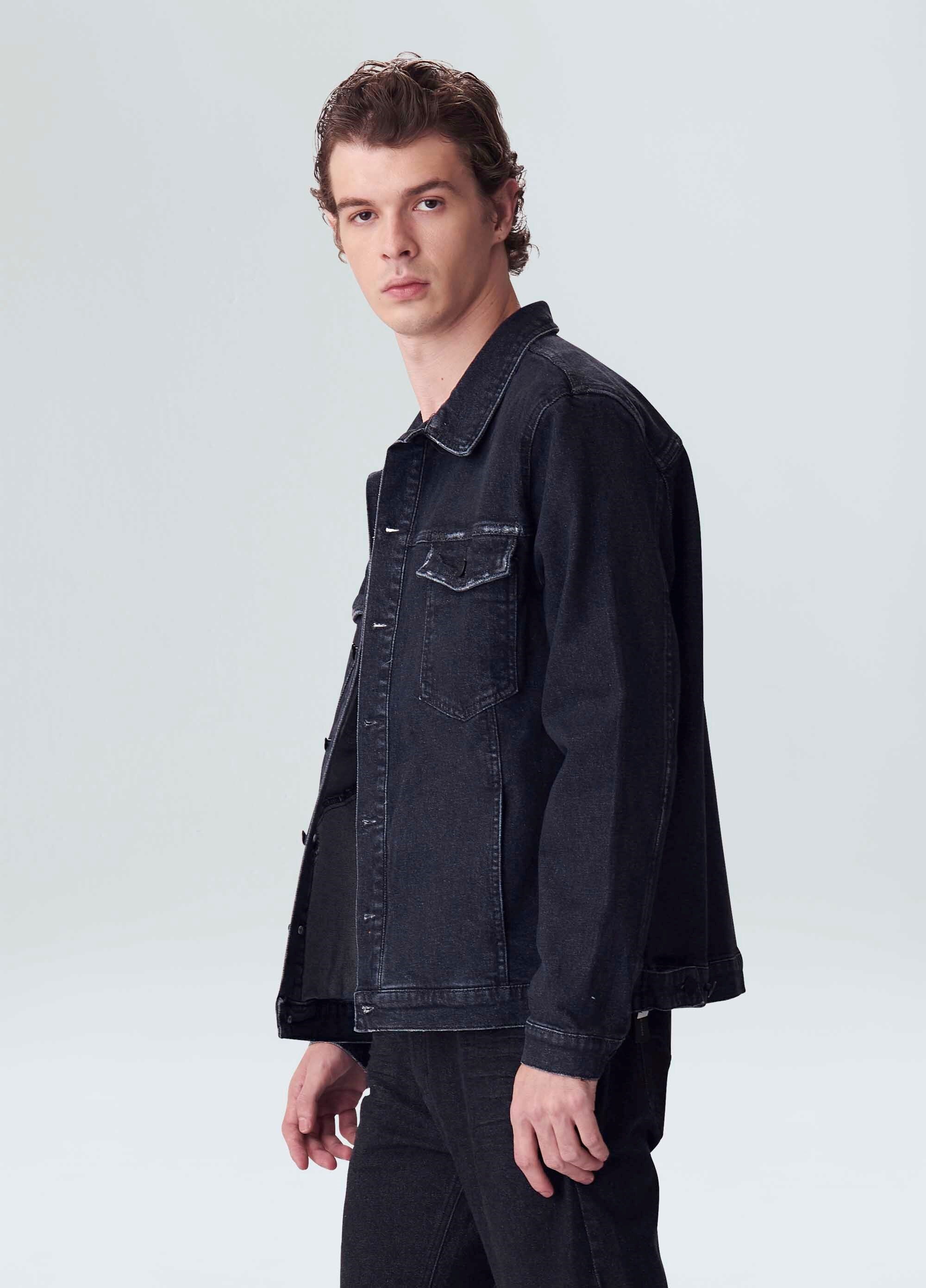 JAQUETA DENIM OVERCUT