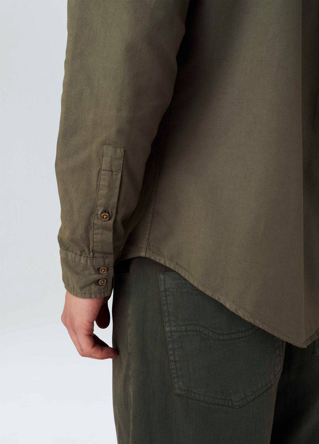 CAMISA BORDADO LEAF ML