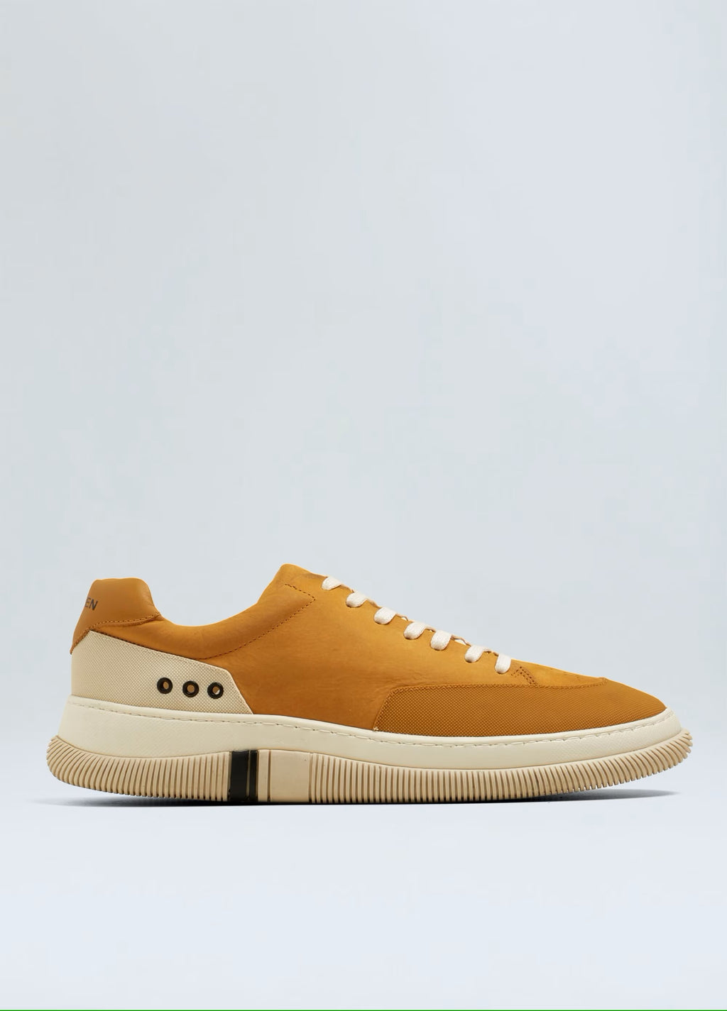 TENIS HYBRID LACES NOBUCK MASC MOSTARDA/CRU