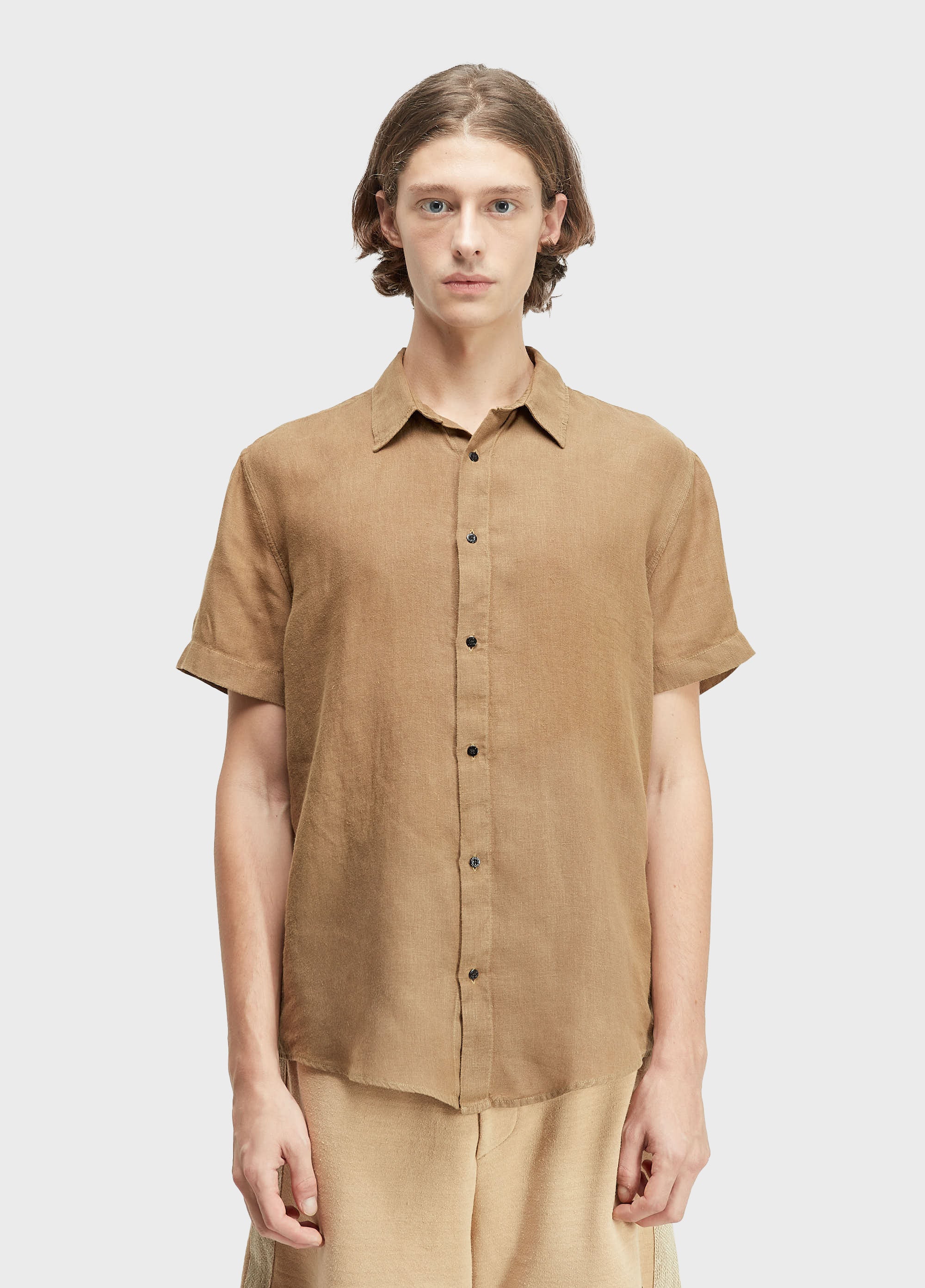 CAMISA CLASSIC LINEN NEW MC