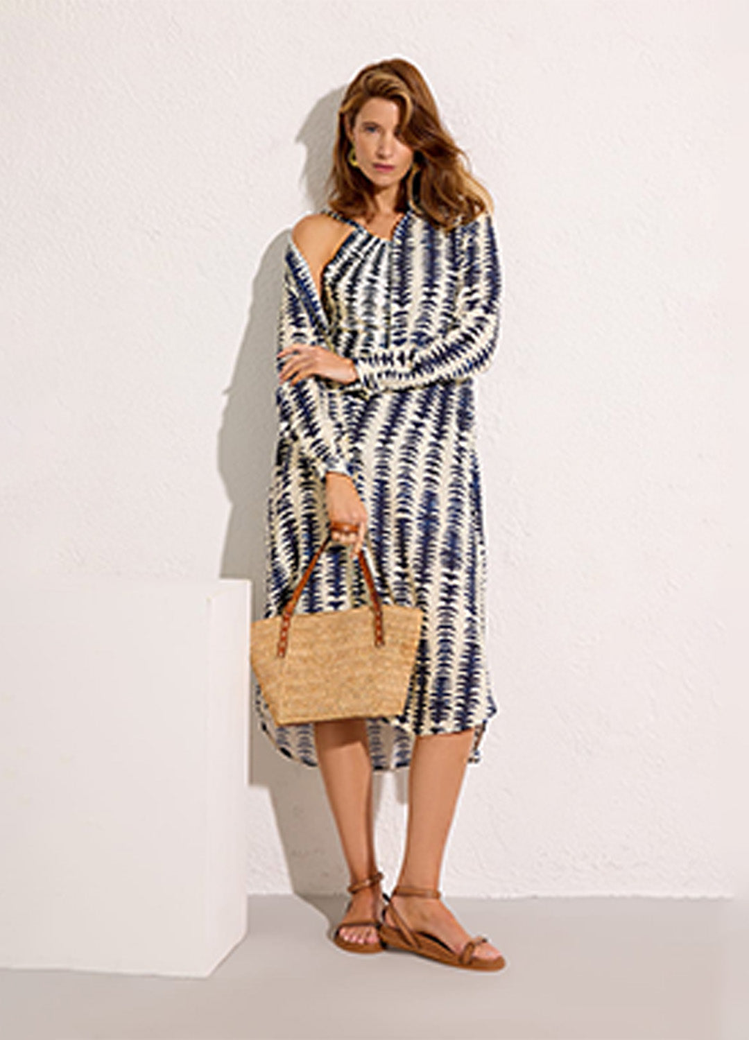 CHEMISIER BARRA ARREDONDADA ANDORINHA