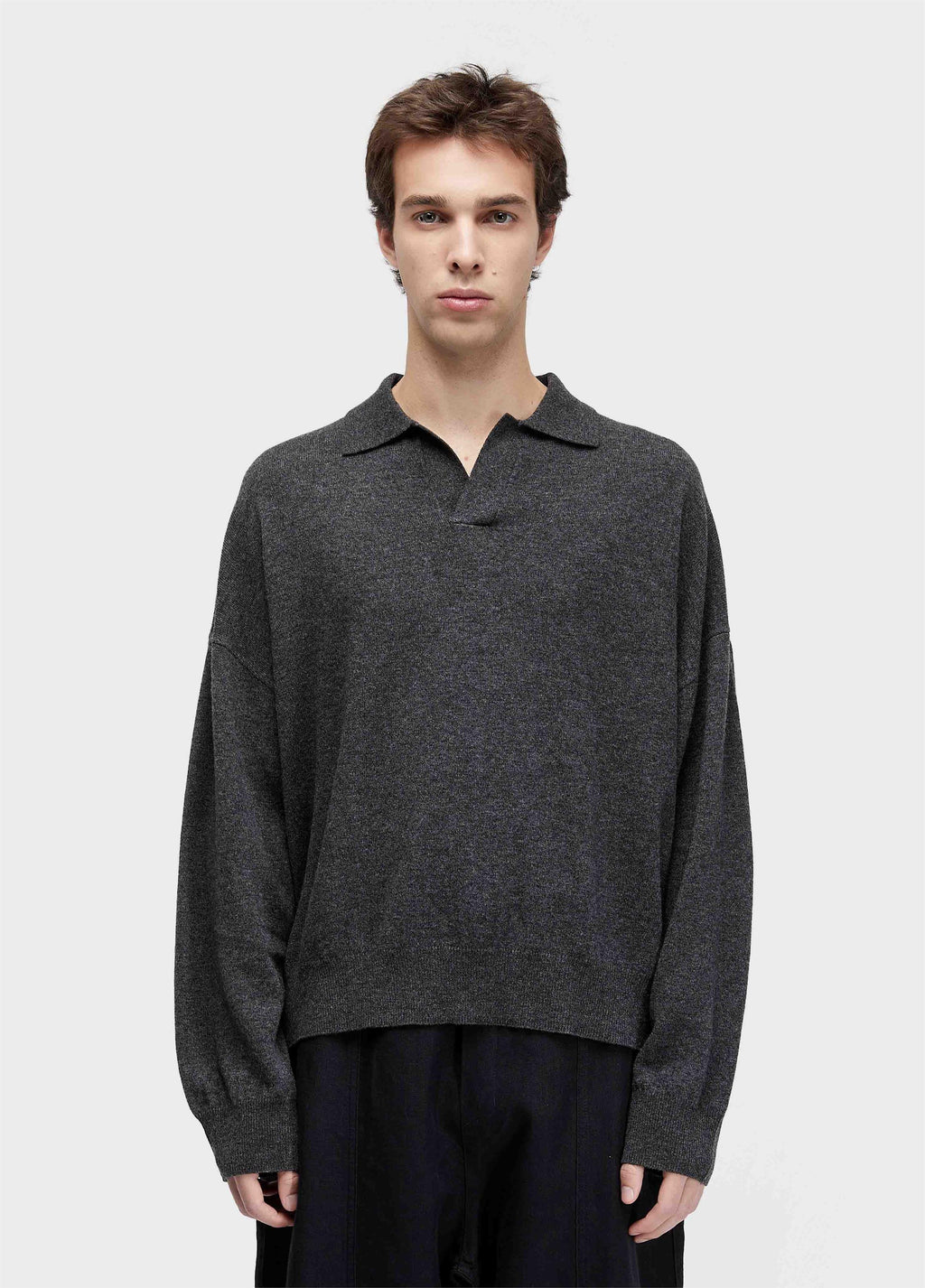 POLO TRICOT OVER CASHMERE