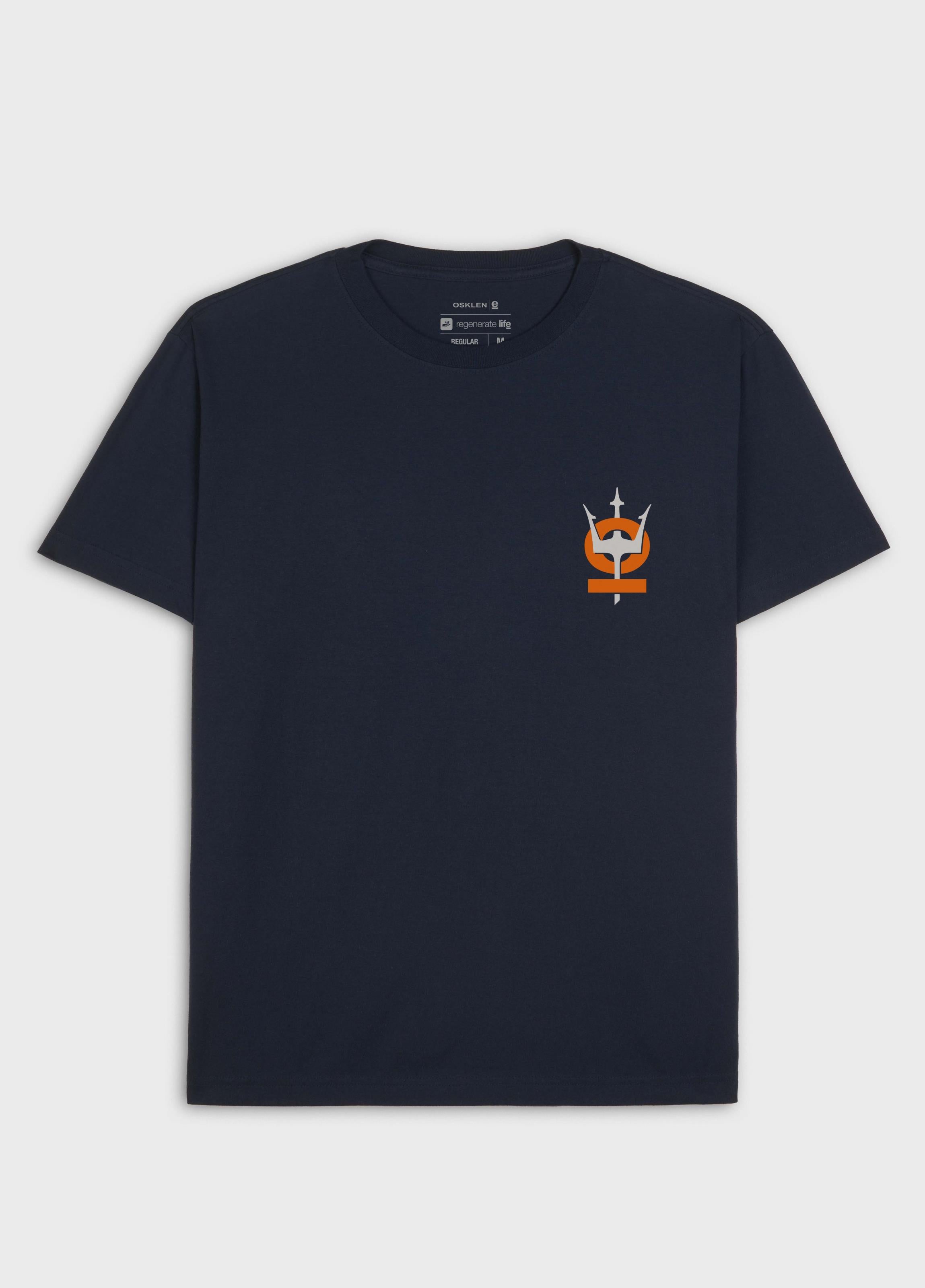 T-SHIRT VINTAGE TRIDENTE OCEANS MC MARINHO