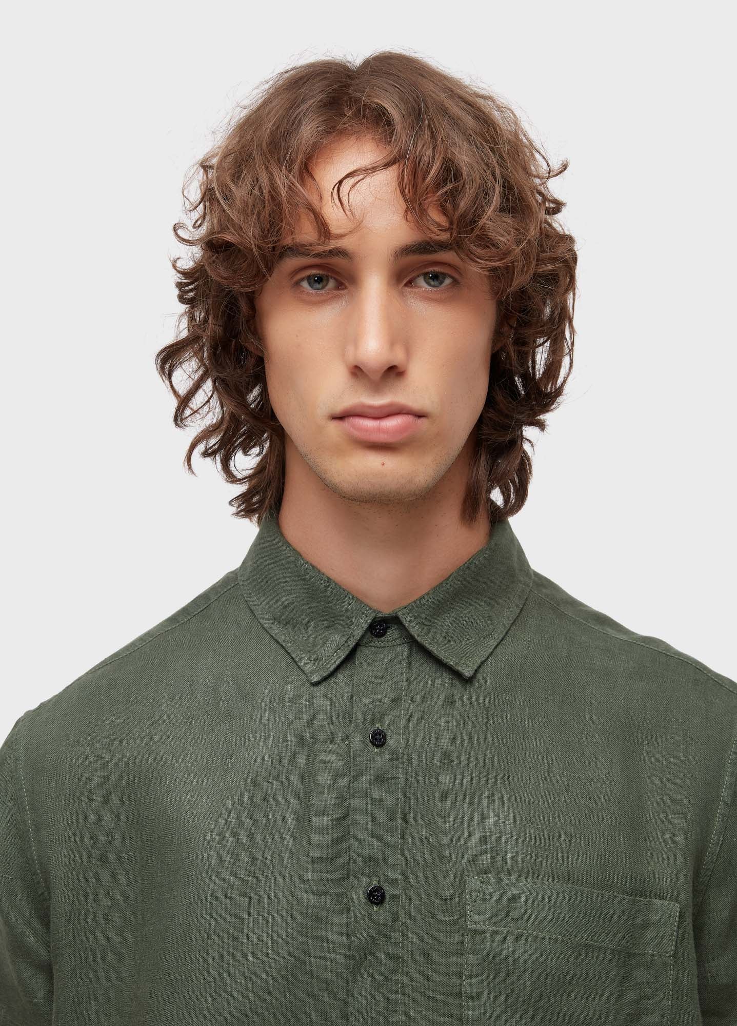 CAMISA CLASSIC LINEN MC