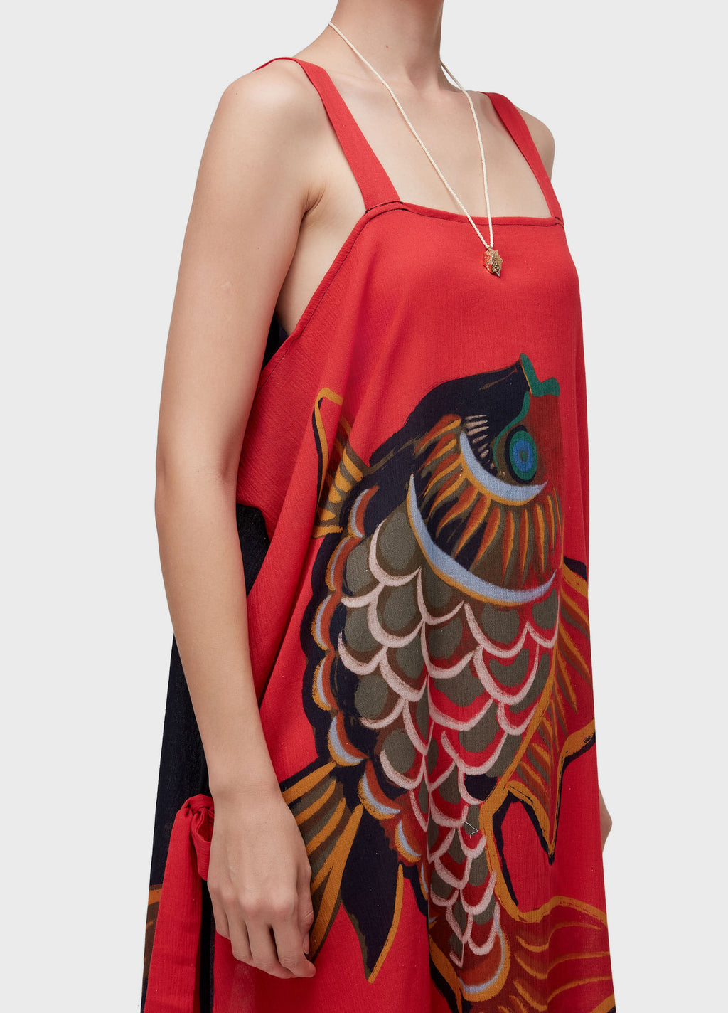 VESTIDO PAREO PEIXE RED