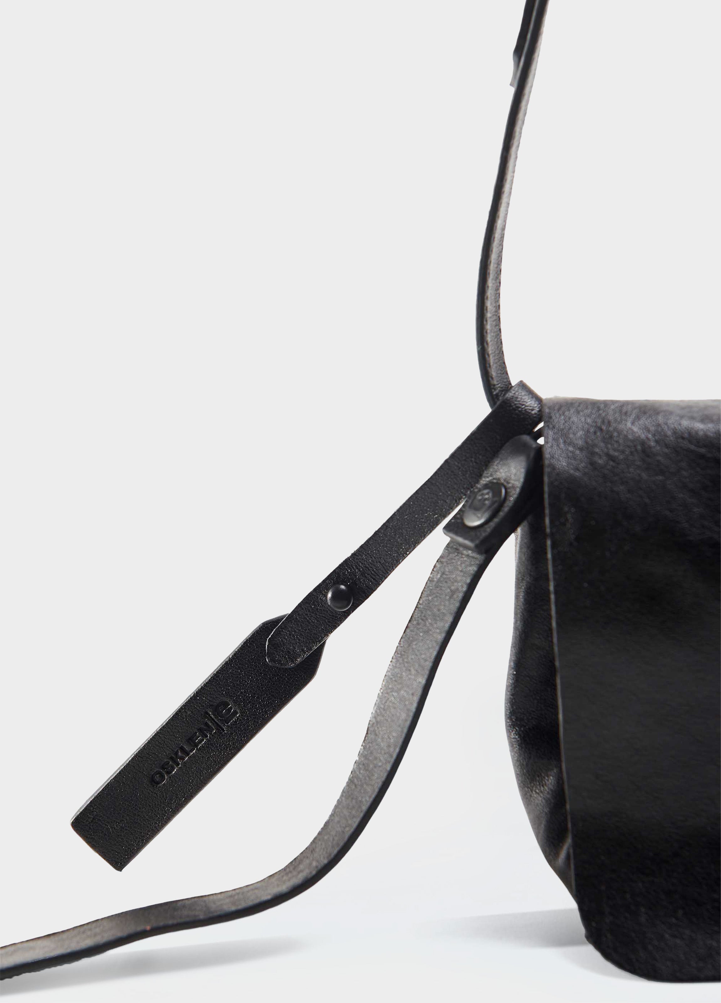 MINI LEATHER CROSSBODY E-BASICS BAG