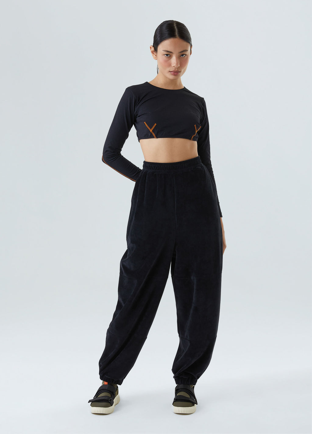 CALCA JOGGING PLUSH PRETO
