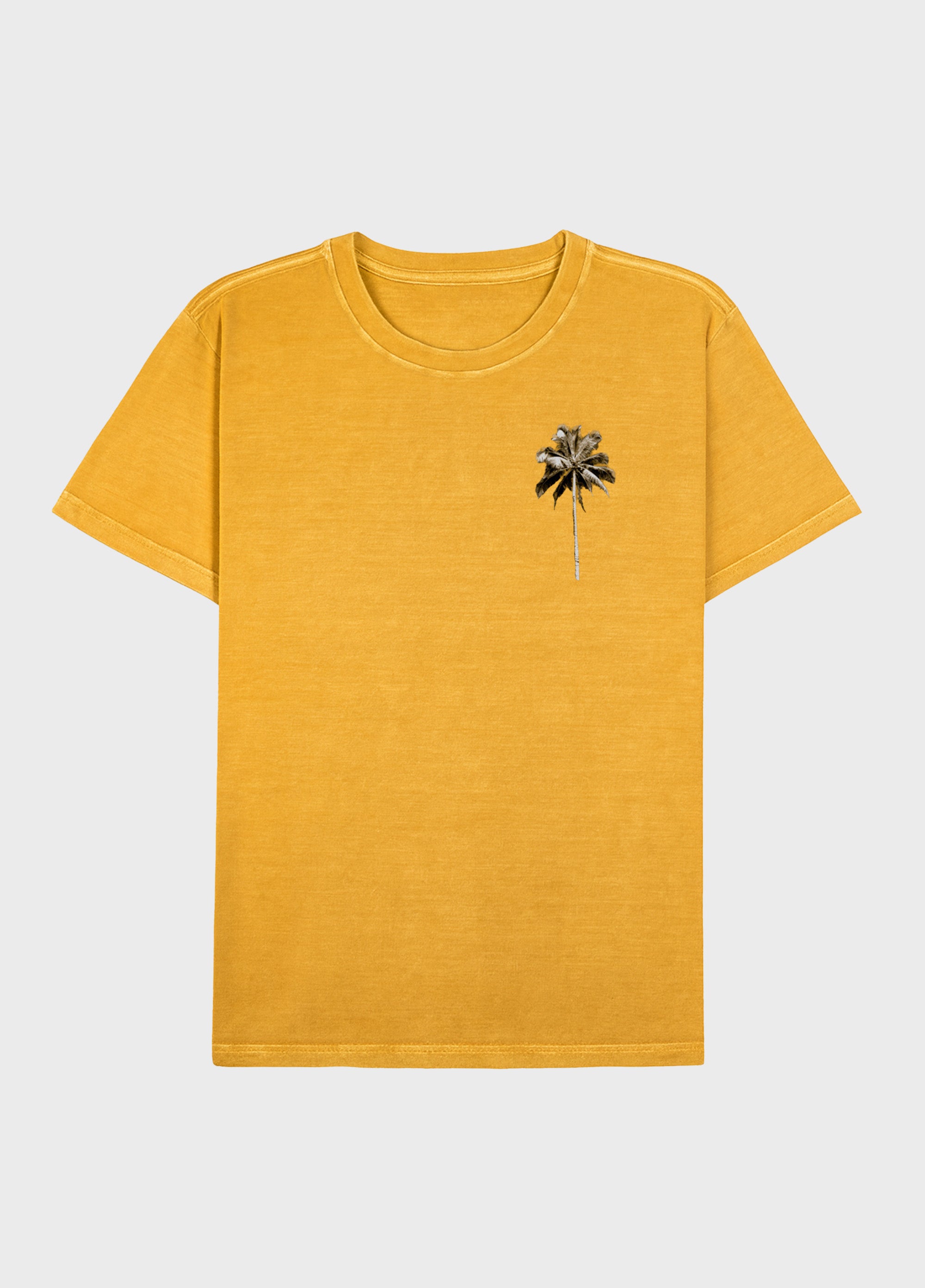 T-SHIRT SLIM STONE COQUEIRO MC