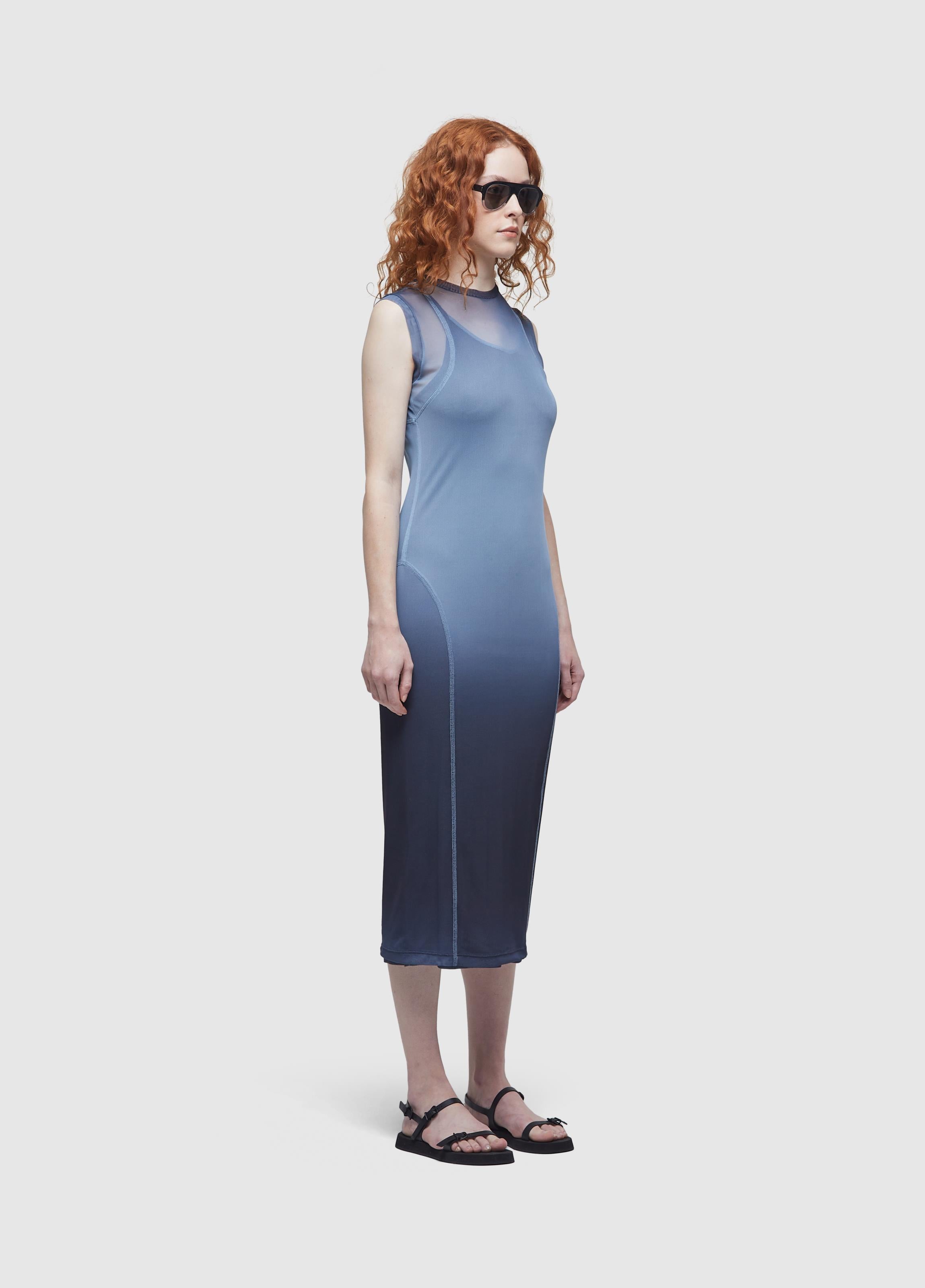 VESTIDO ML TULE DEGRADE