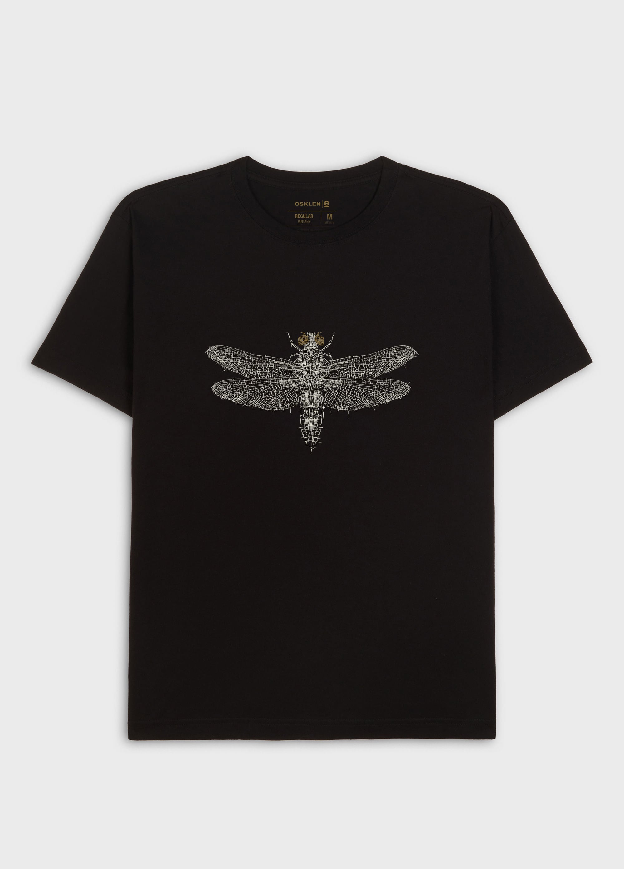 T-SHIRT SLIM VINTAGE LIBÉLULA GAZE