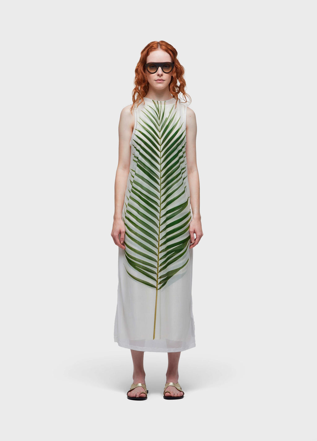 VESTIDO SLEEVELESS TULE PALMEIRA