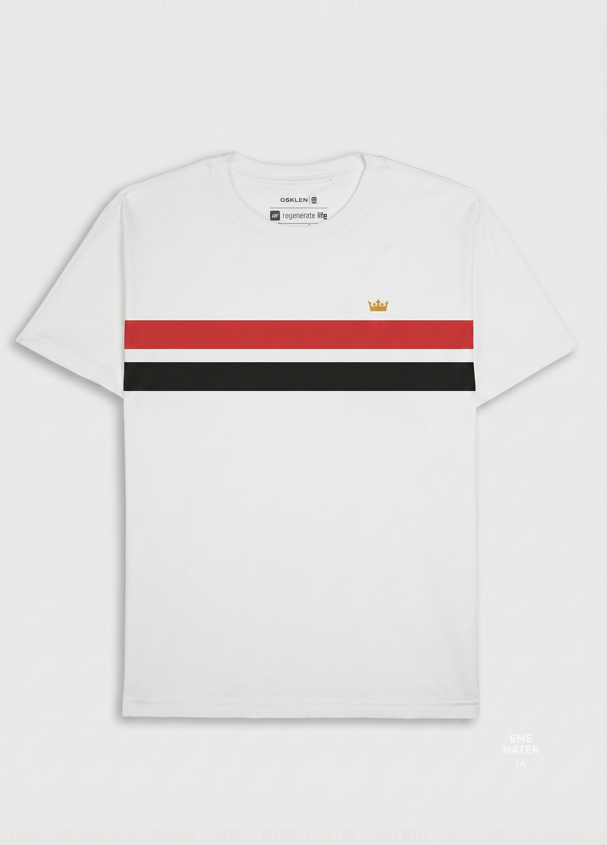 T-SHIRT VINTAGE LIST BICOLOR