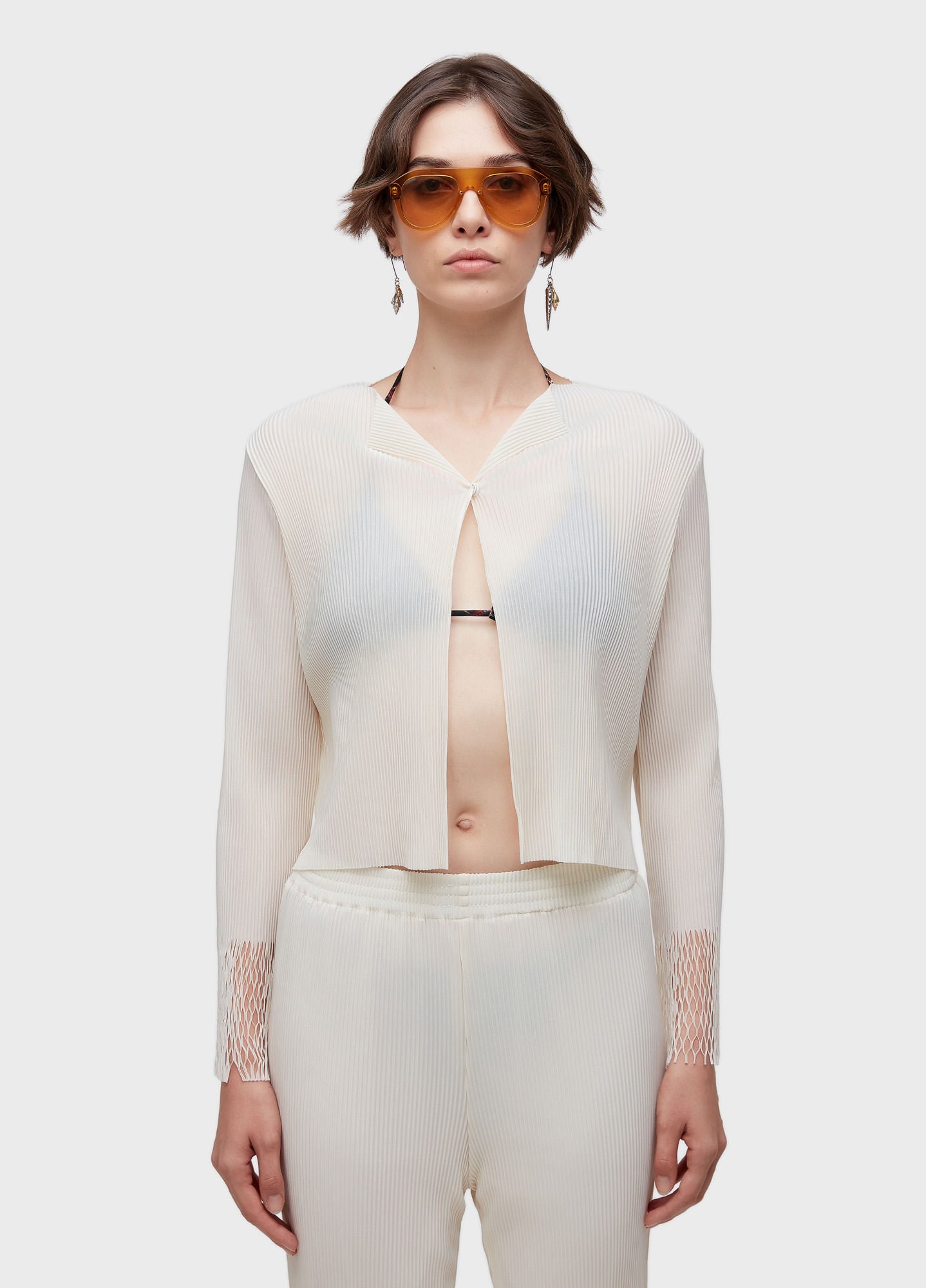 CARDIGAN PLISSÉ