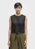 BLUSA SLEEVELESS PENCES LINHO RECICLADO