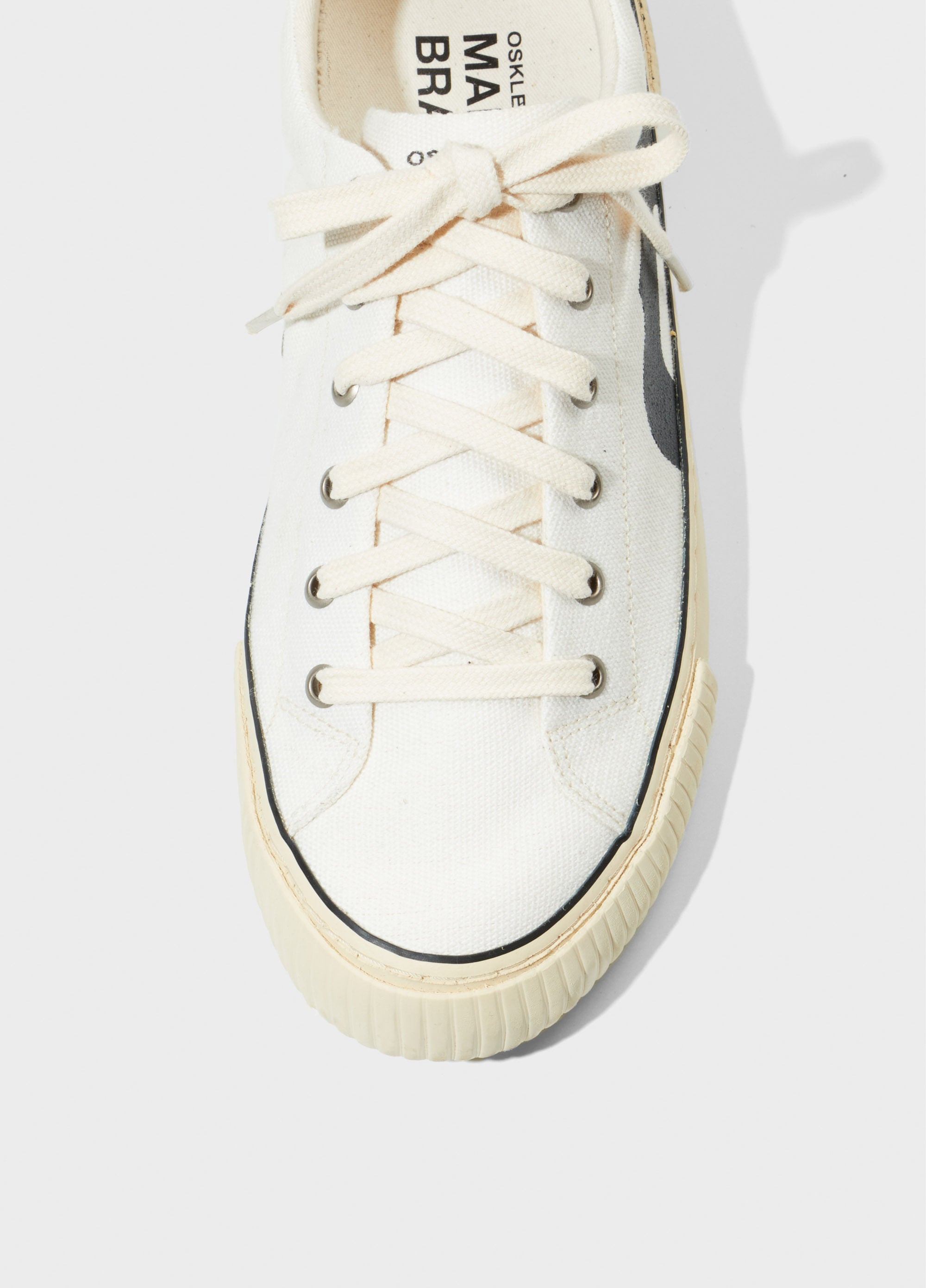 TÊNIS LONA +5521 M OFF-WHITE/PRETO