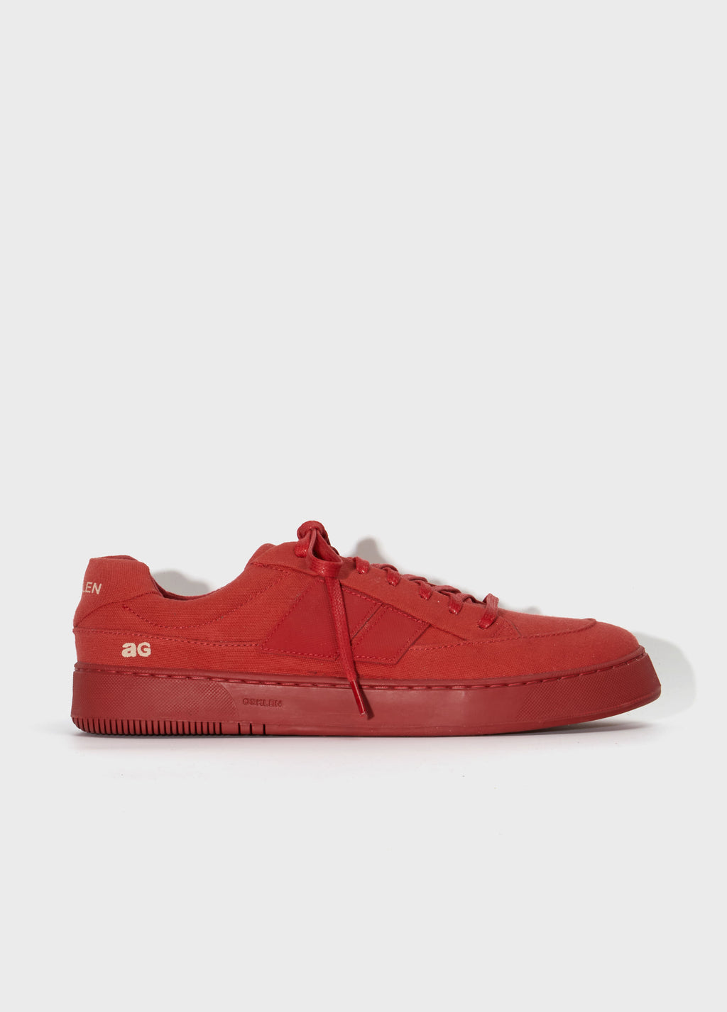 CANVAS AG SNEAKER MONOCHROMATIC VERMELHO