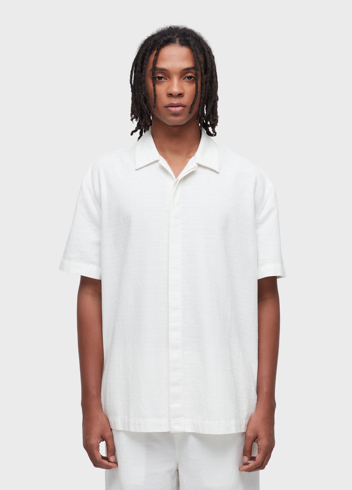 CAMISA TEXTURE COTTON MC