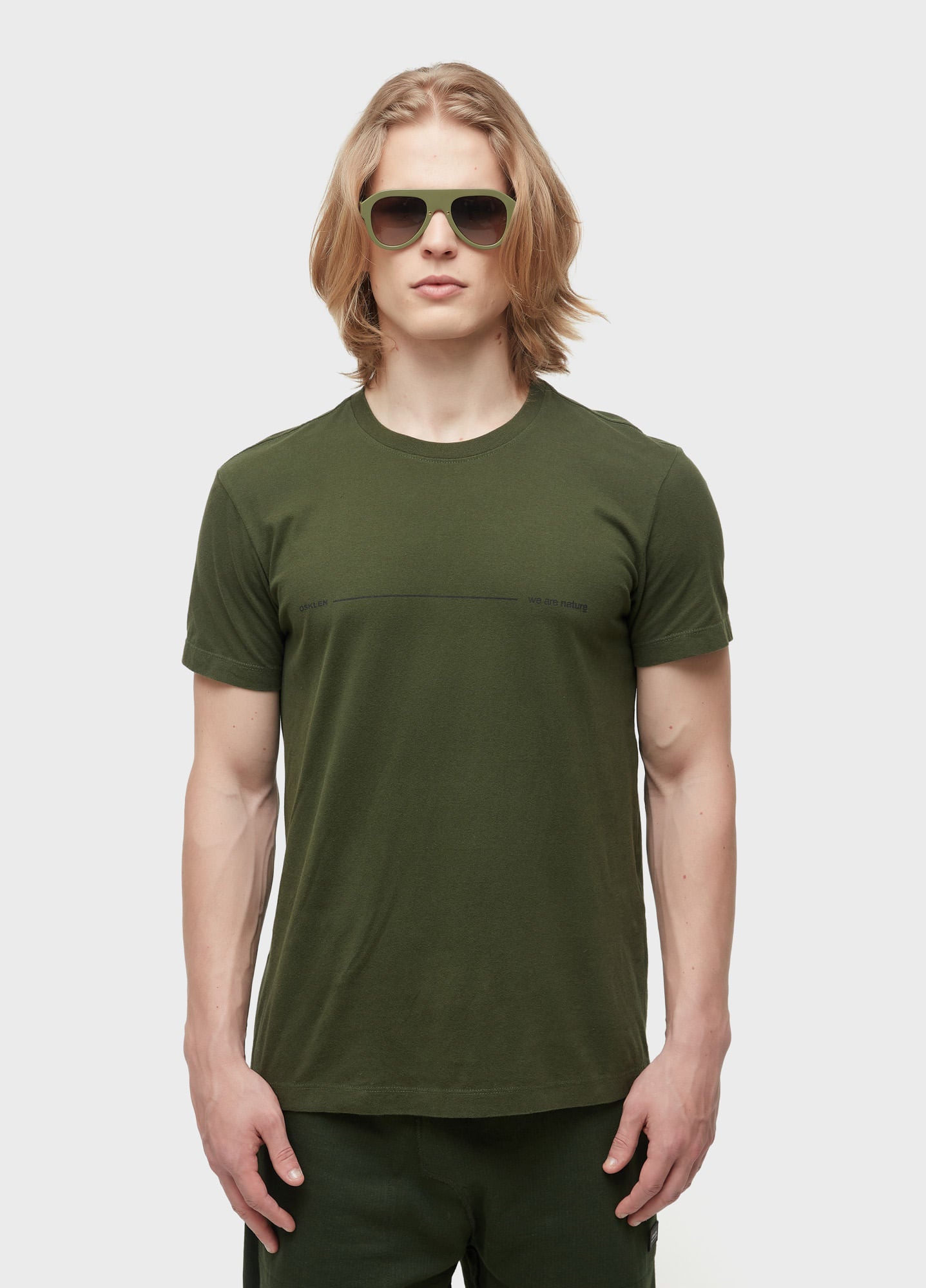 T-SHIRT VINTAGE WE ARE NATURE MC VERDE PALMEIRA