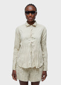 CAMISA ML TRICOLINE WRINKLED