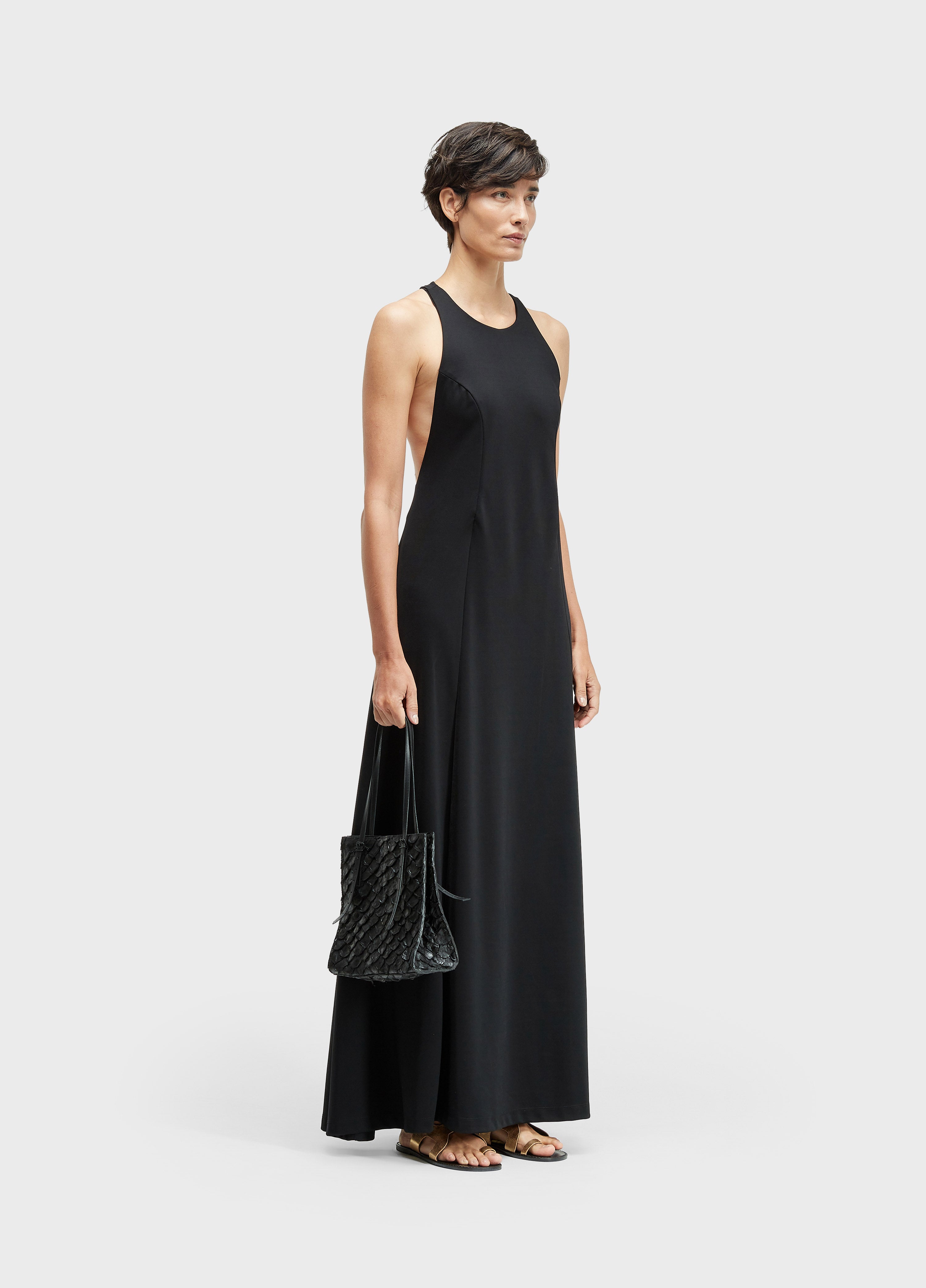 BOLSA PIRARUCU KAI PRETO/PRETO