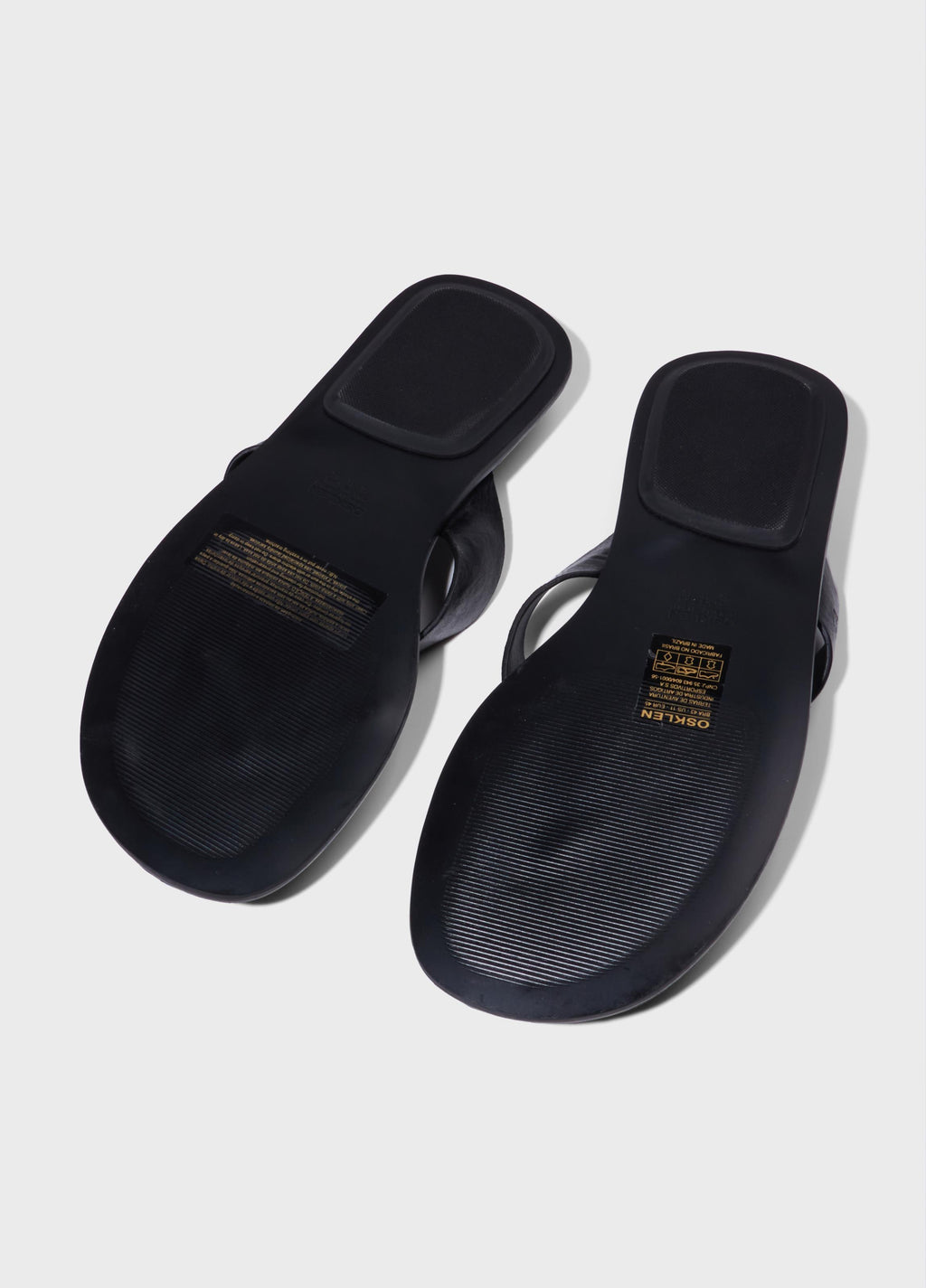 CHINELO FLAT E-BASICS MASC PRETO