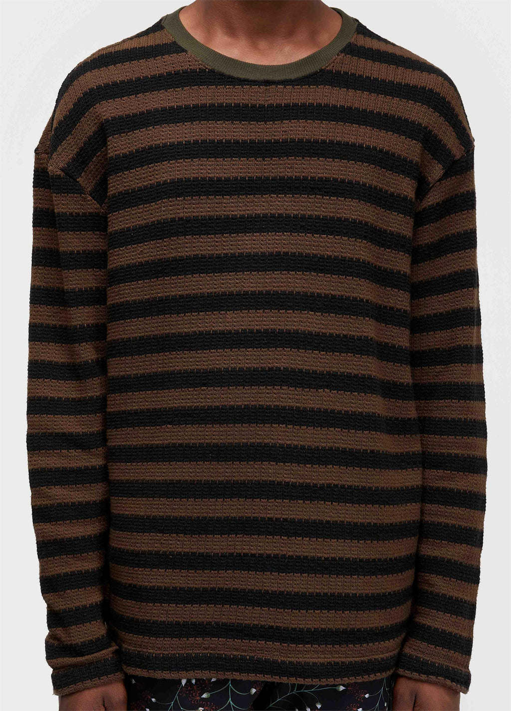 T-SHIRT RUSTIC THREAD STRIPE ML