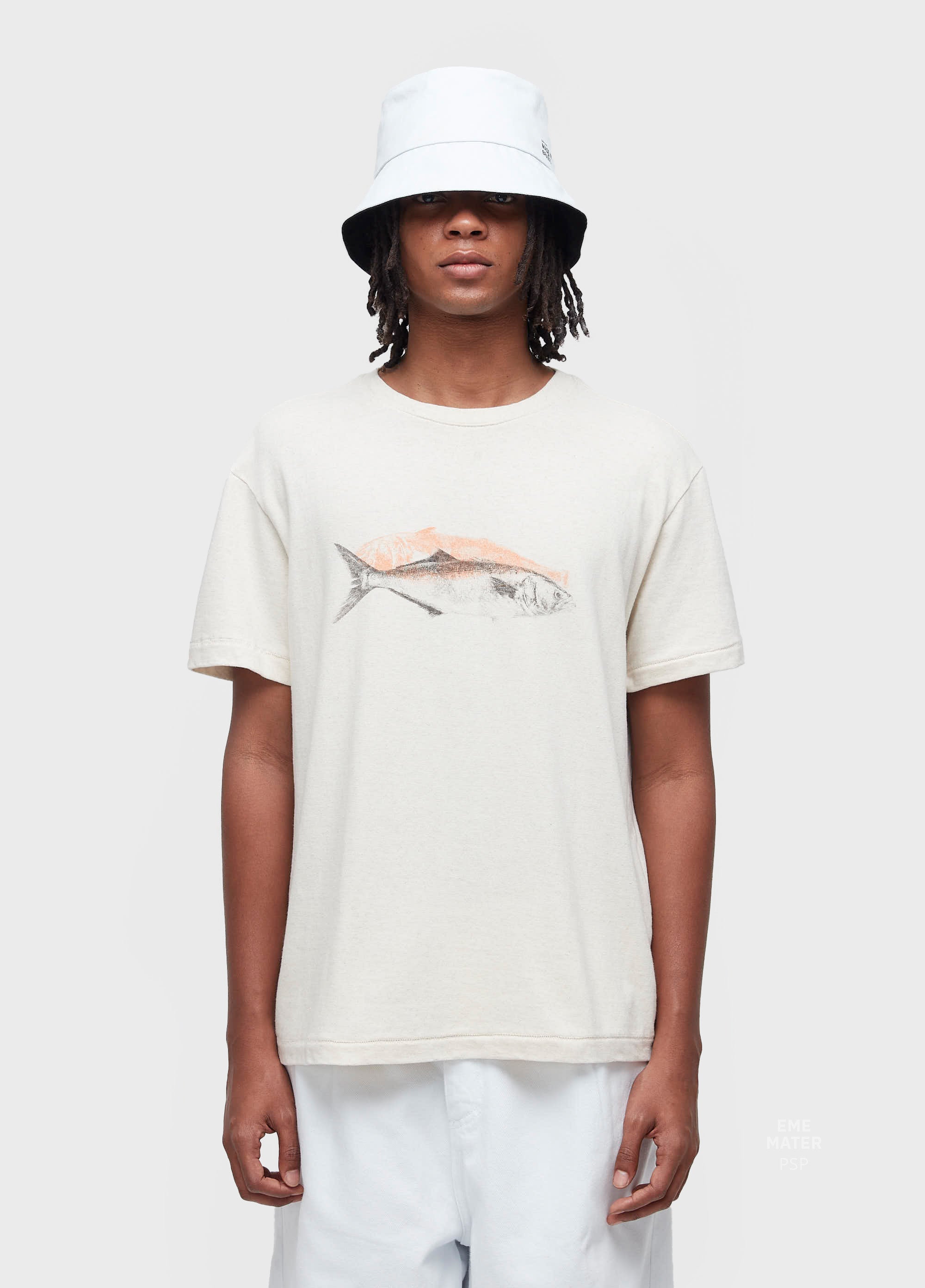T-SHIRT ANCHOVA LINEN MC