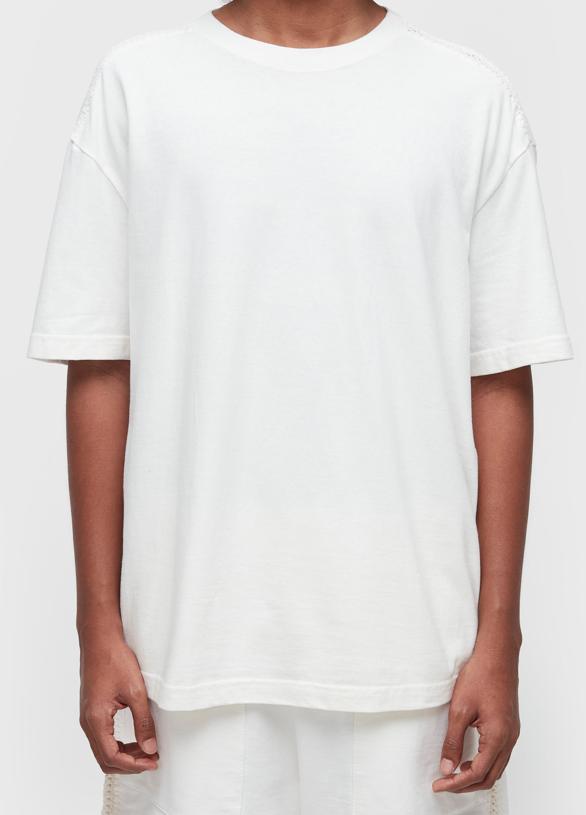 T-SHIRT OVER SHOULDER CROCHET MC