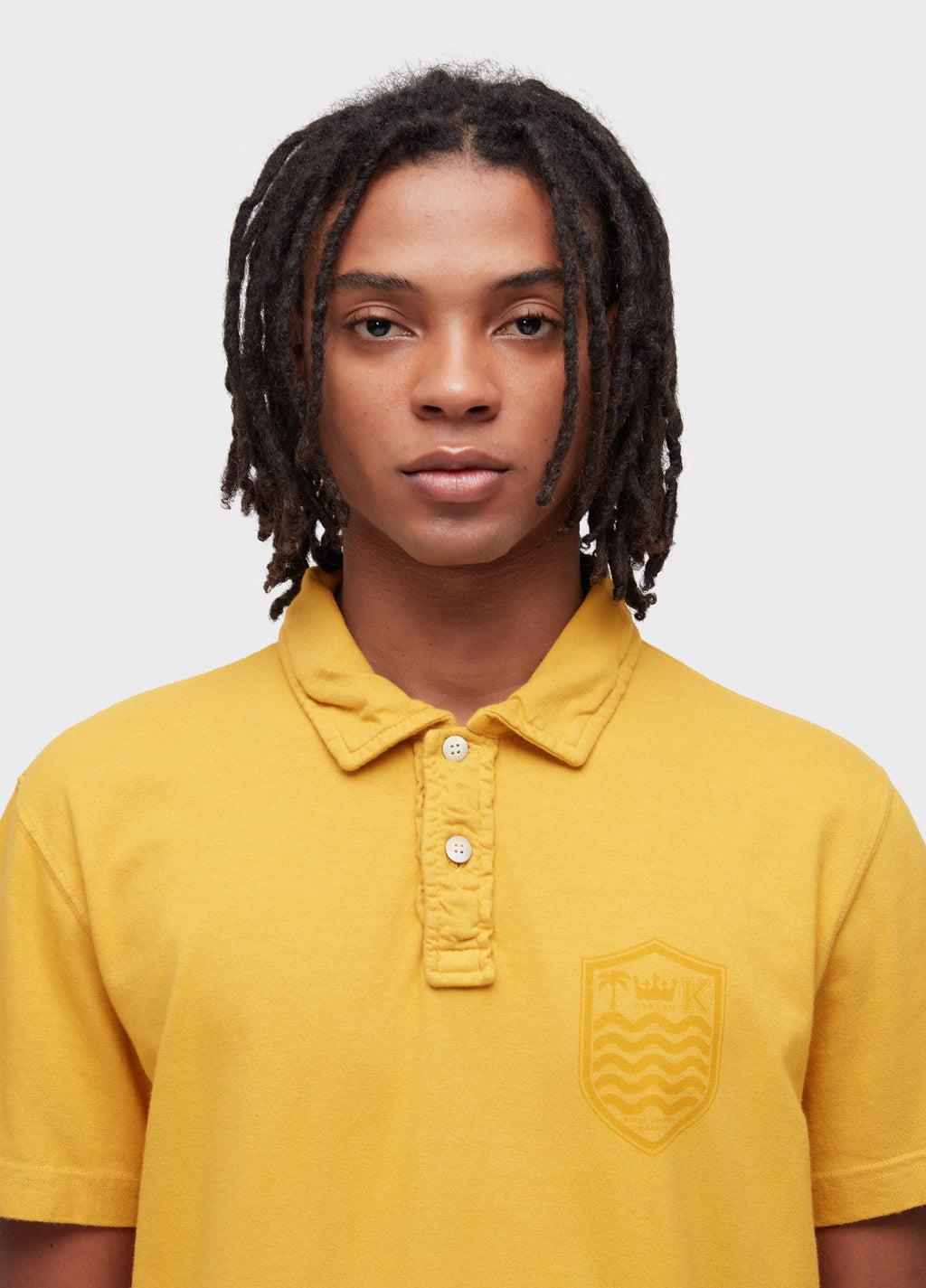CAMISA POLO STONE MC COLORS DAMASCO