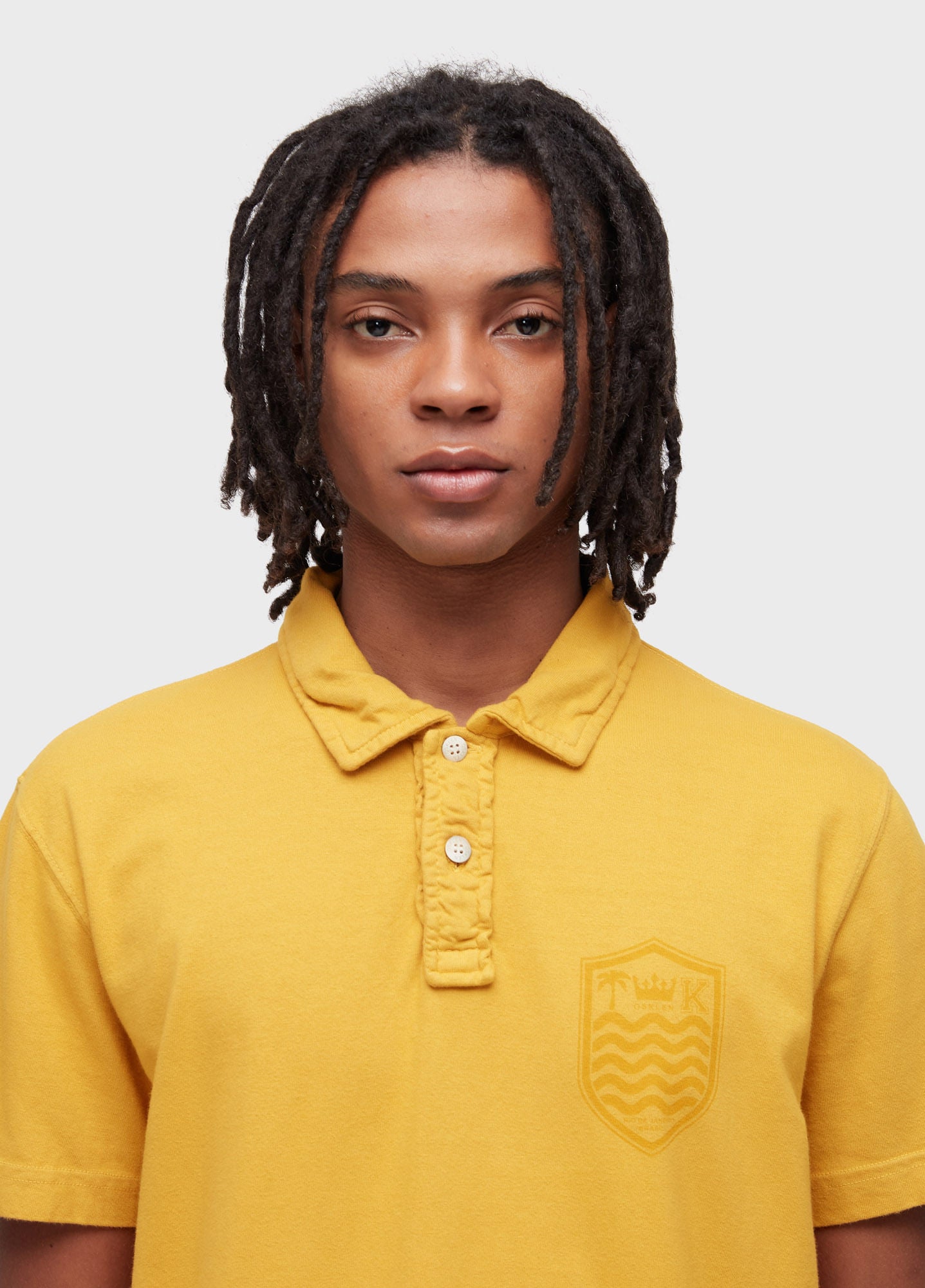 CAMISA POLO STONE MC COLORS DAMASCO