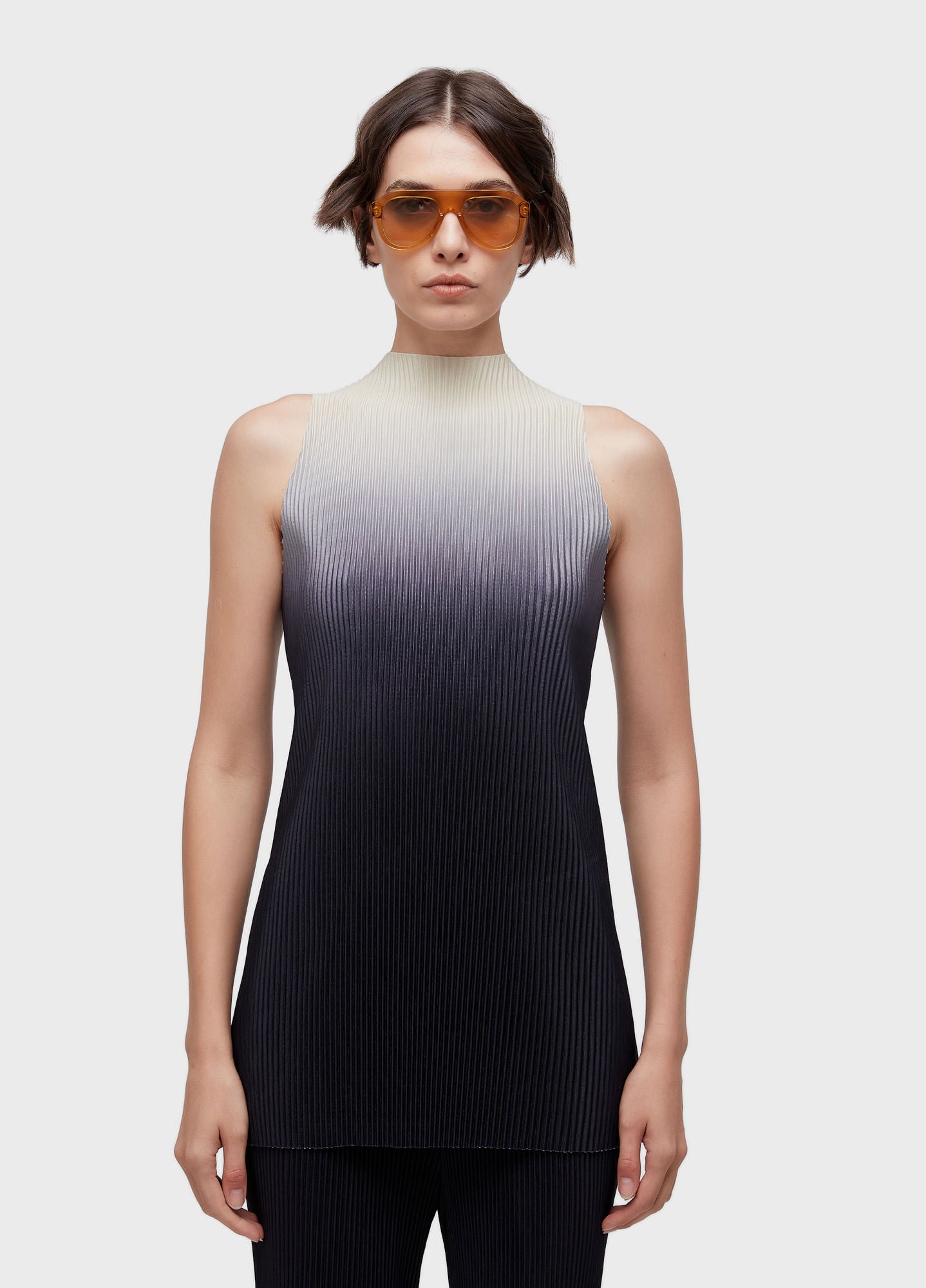 BLUSA RAGLAN PLISSÊ DEGRADÊ