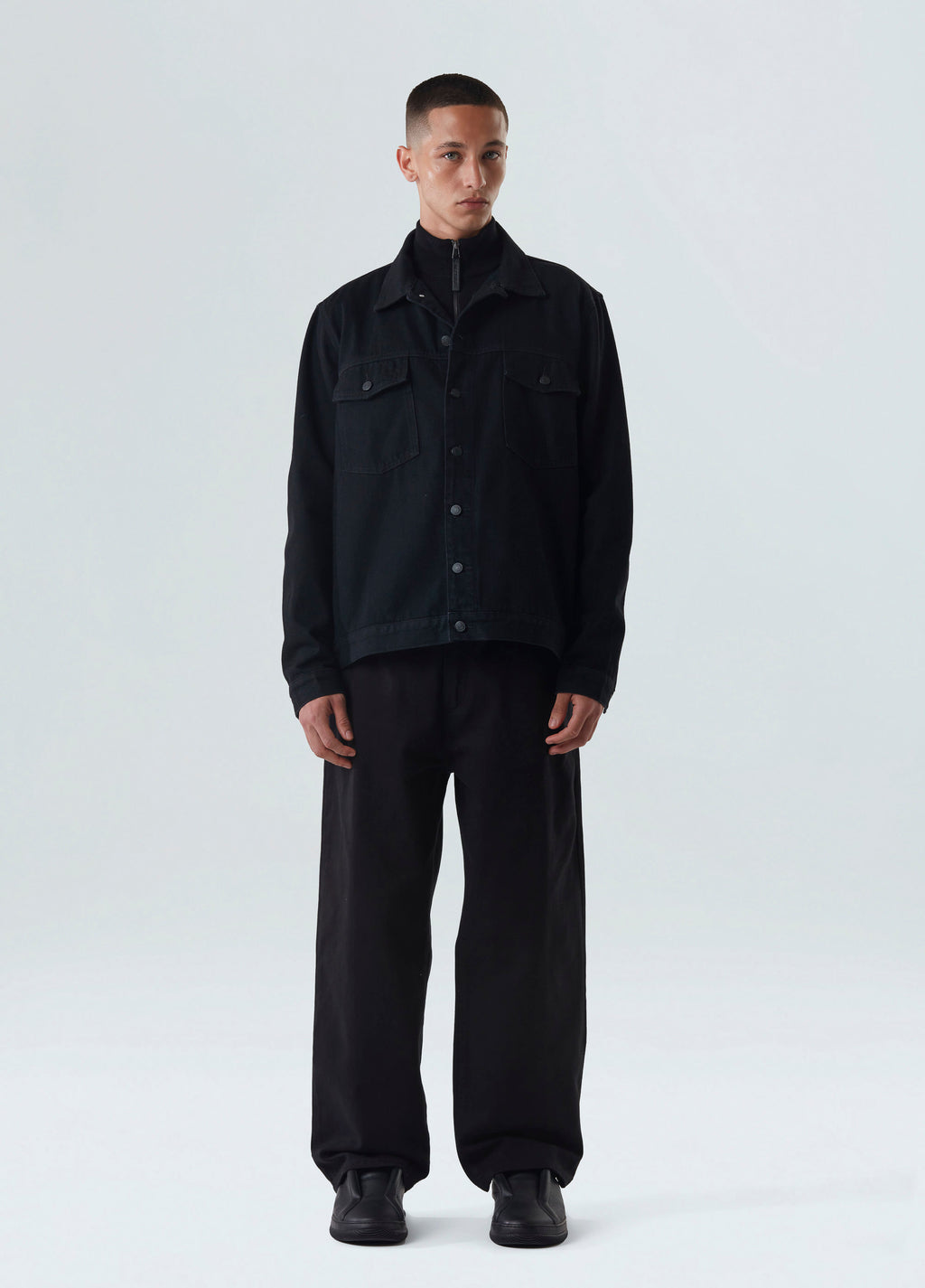 JAQUETA CLASSIC DENIM PRETO