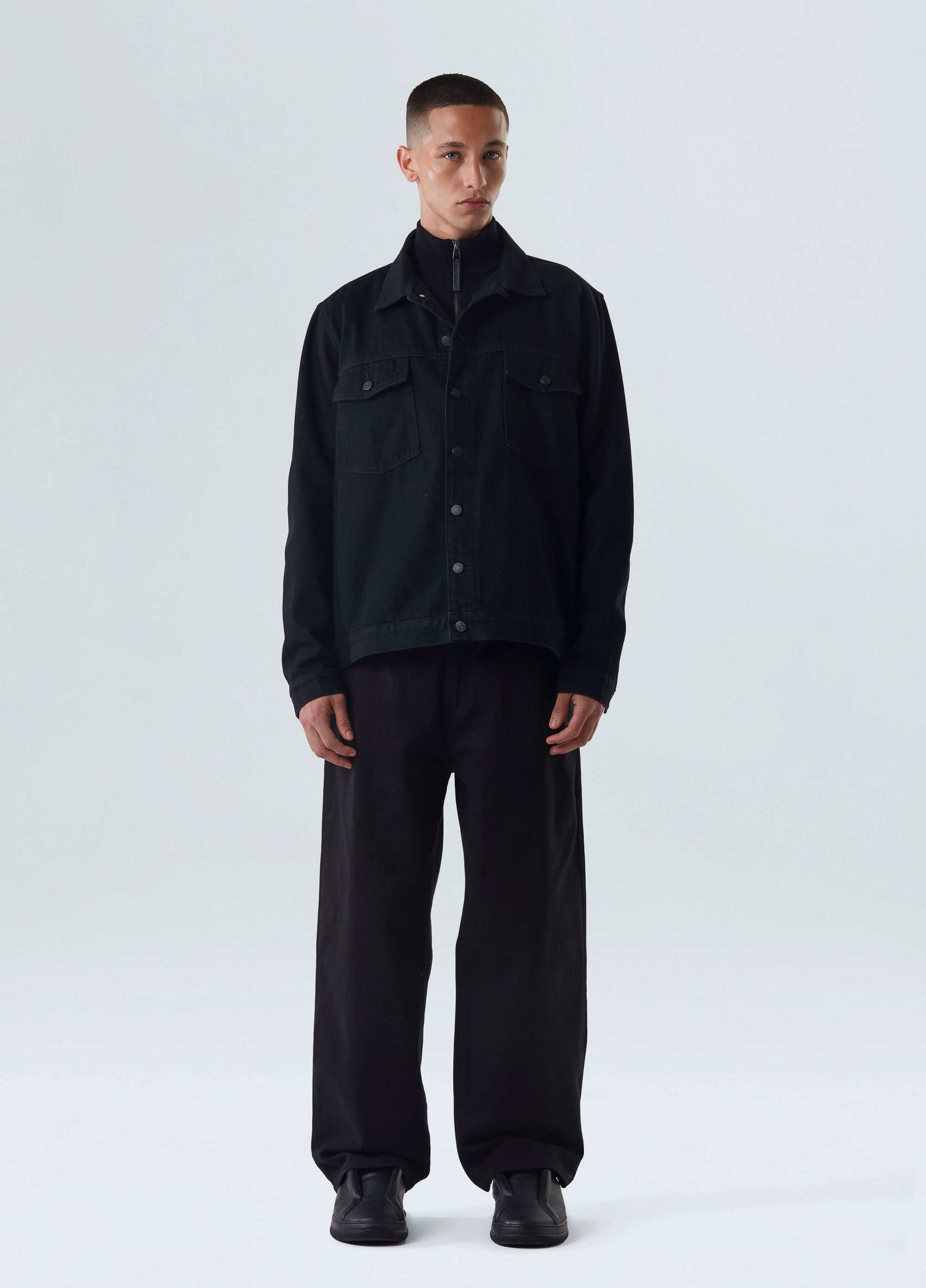 JAQUETA CLASSIC DENIM PRETO