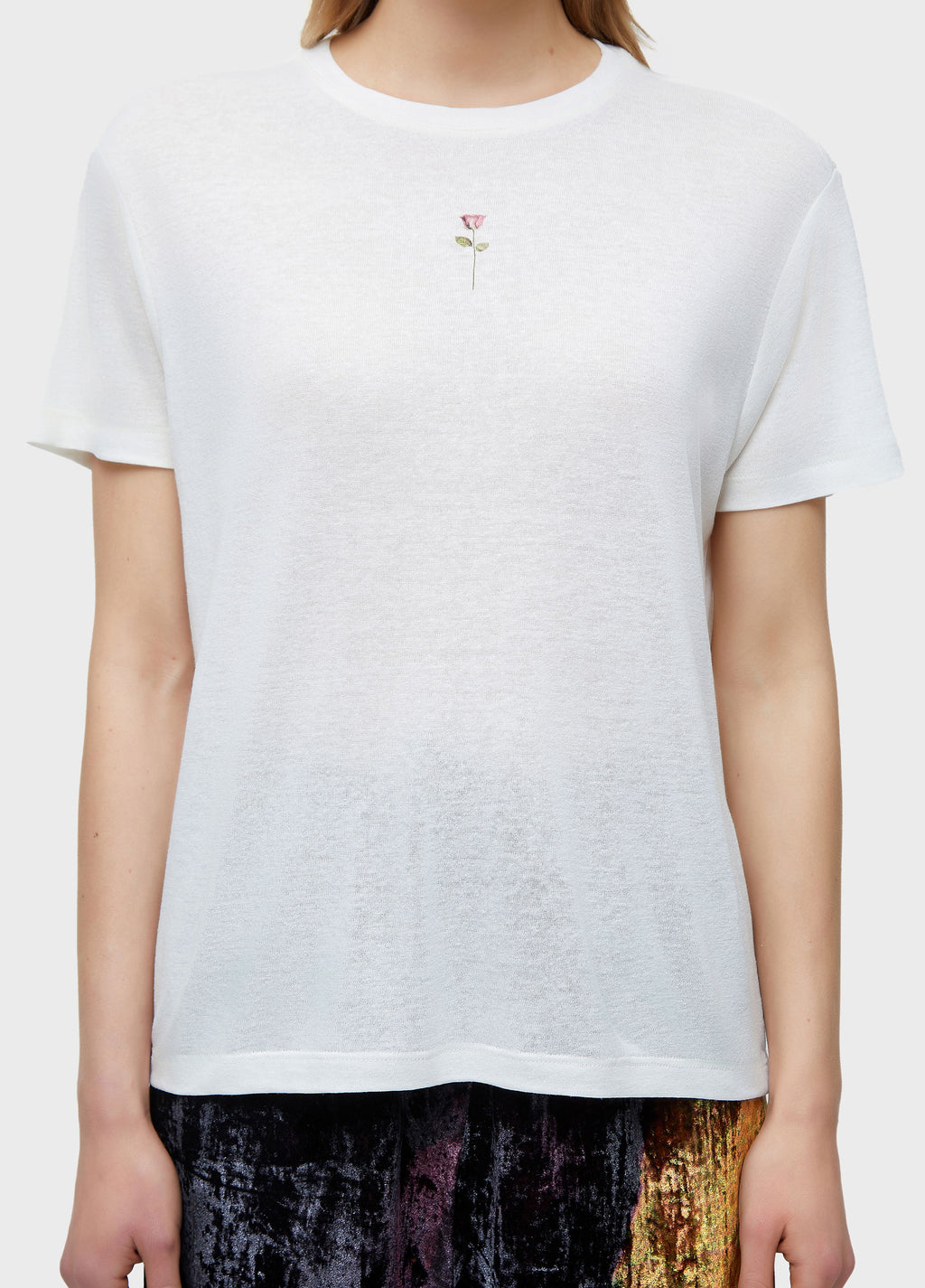 T-SHIRT FEM ROSA COLOR