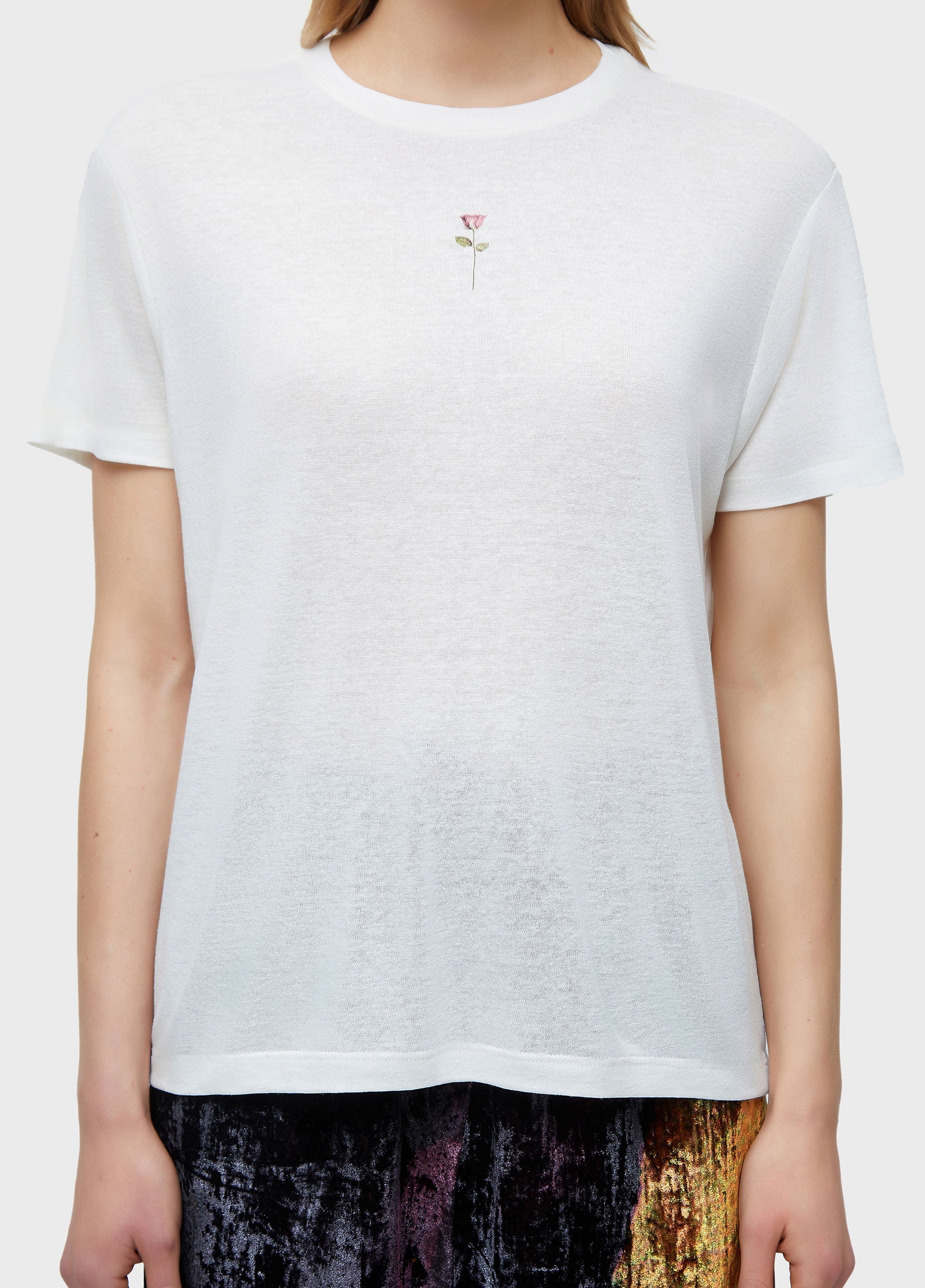 T-SHIRT FEM ROSA COLOR