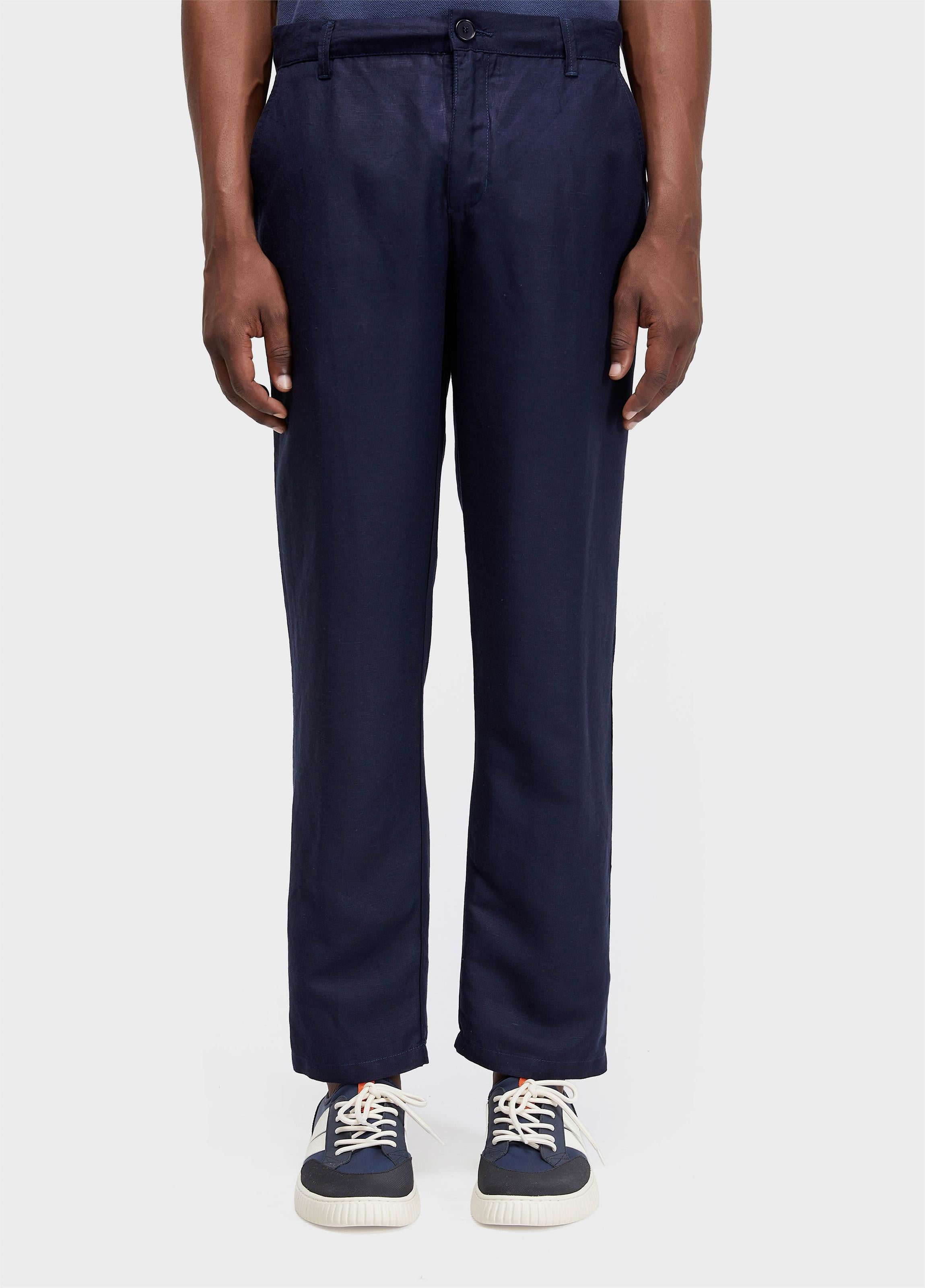 CALCA ALFAIATARIA FLUID LINEN