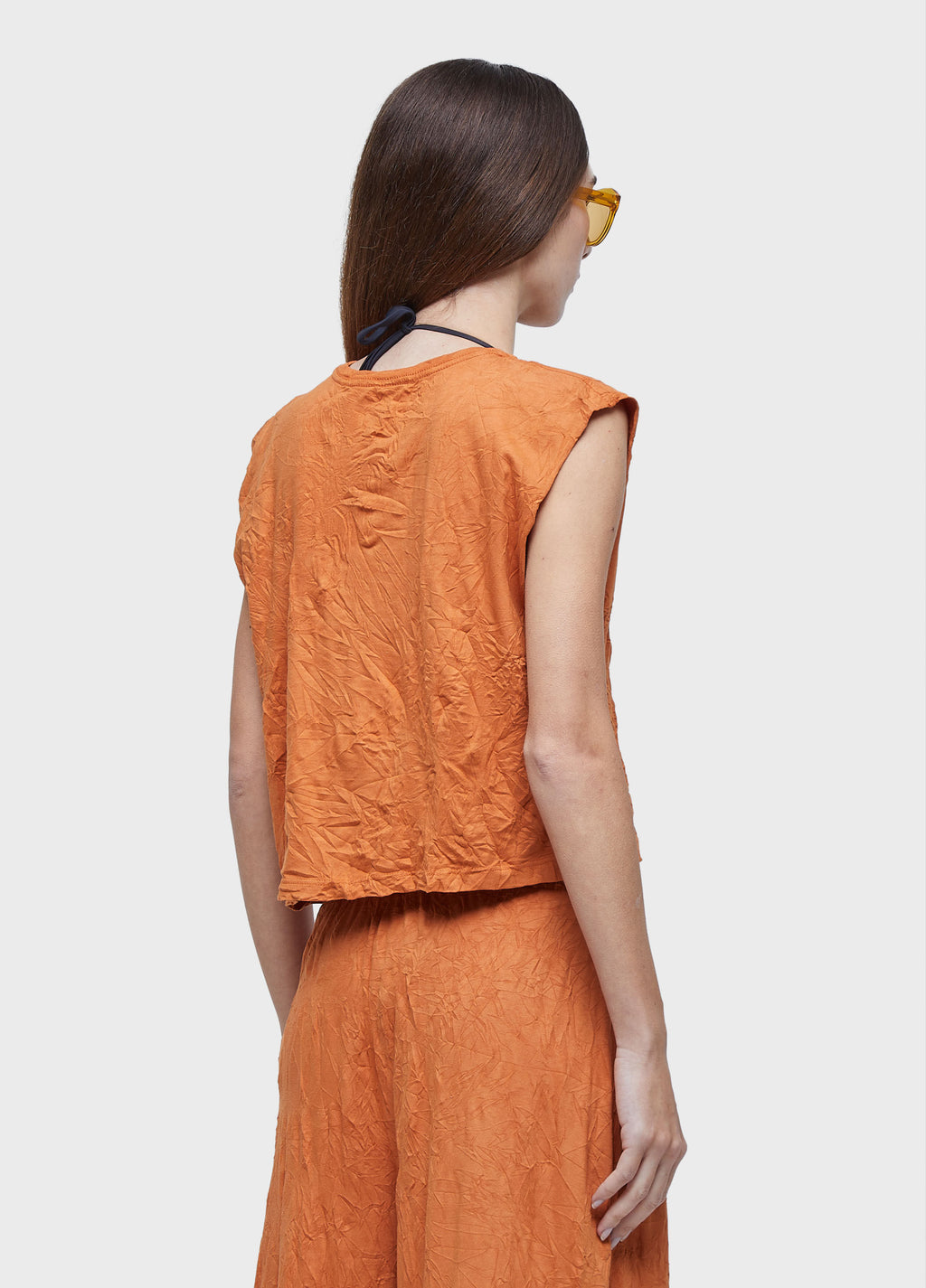 SLEEVELESS WRINKLE COLOR