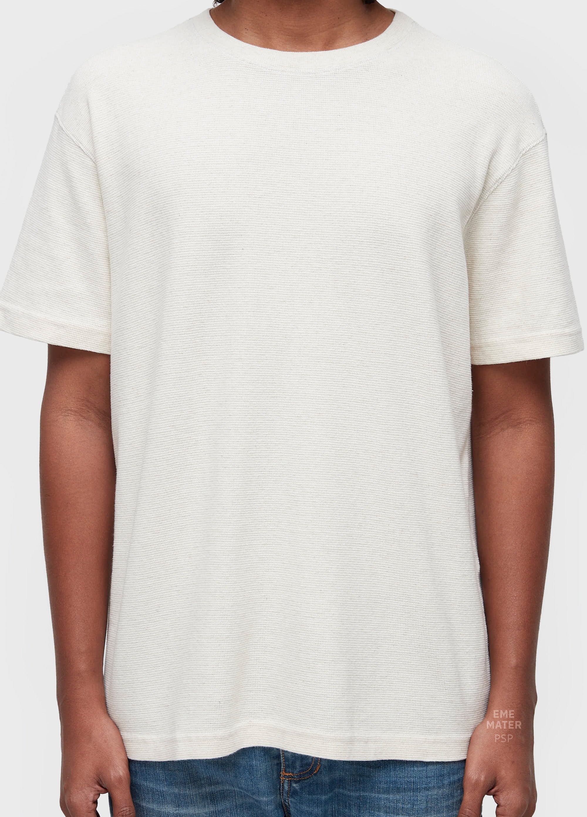 T-SHIRT DOUBLE OSK CONTRAST LINEN MC