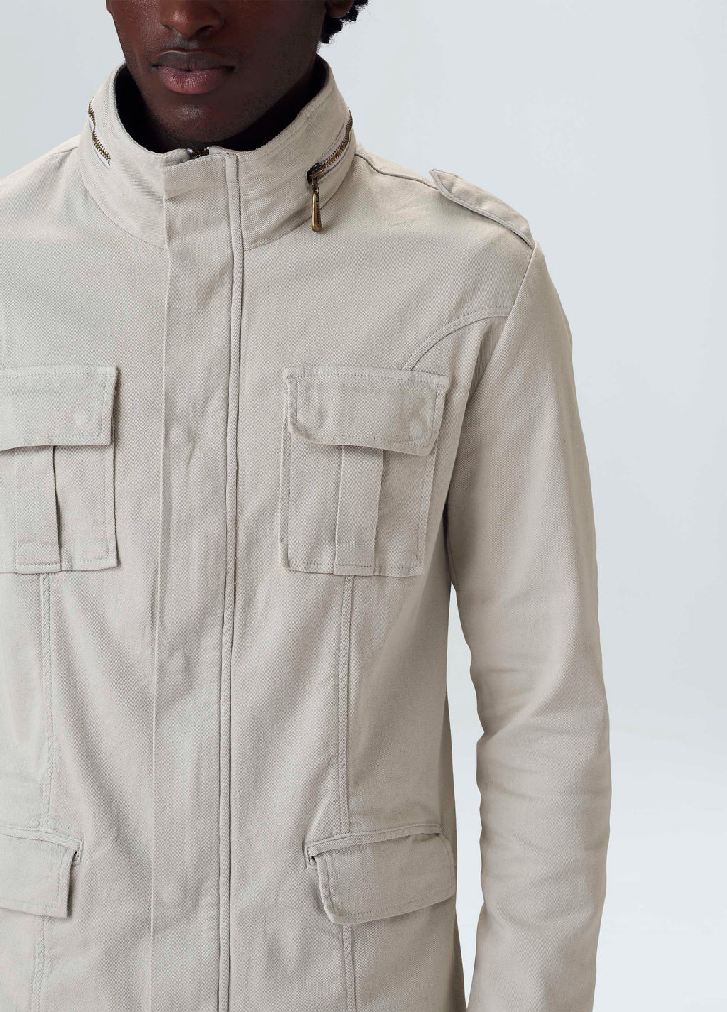 PARKA MASC POCKETS GOLA ALTA ASPEN
