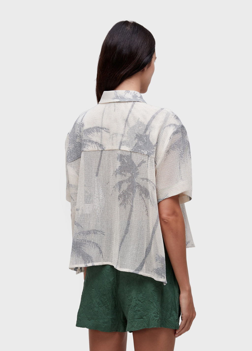 CAMISA MANGA CURTA TELA COQUEIRO