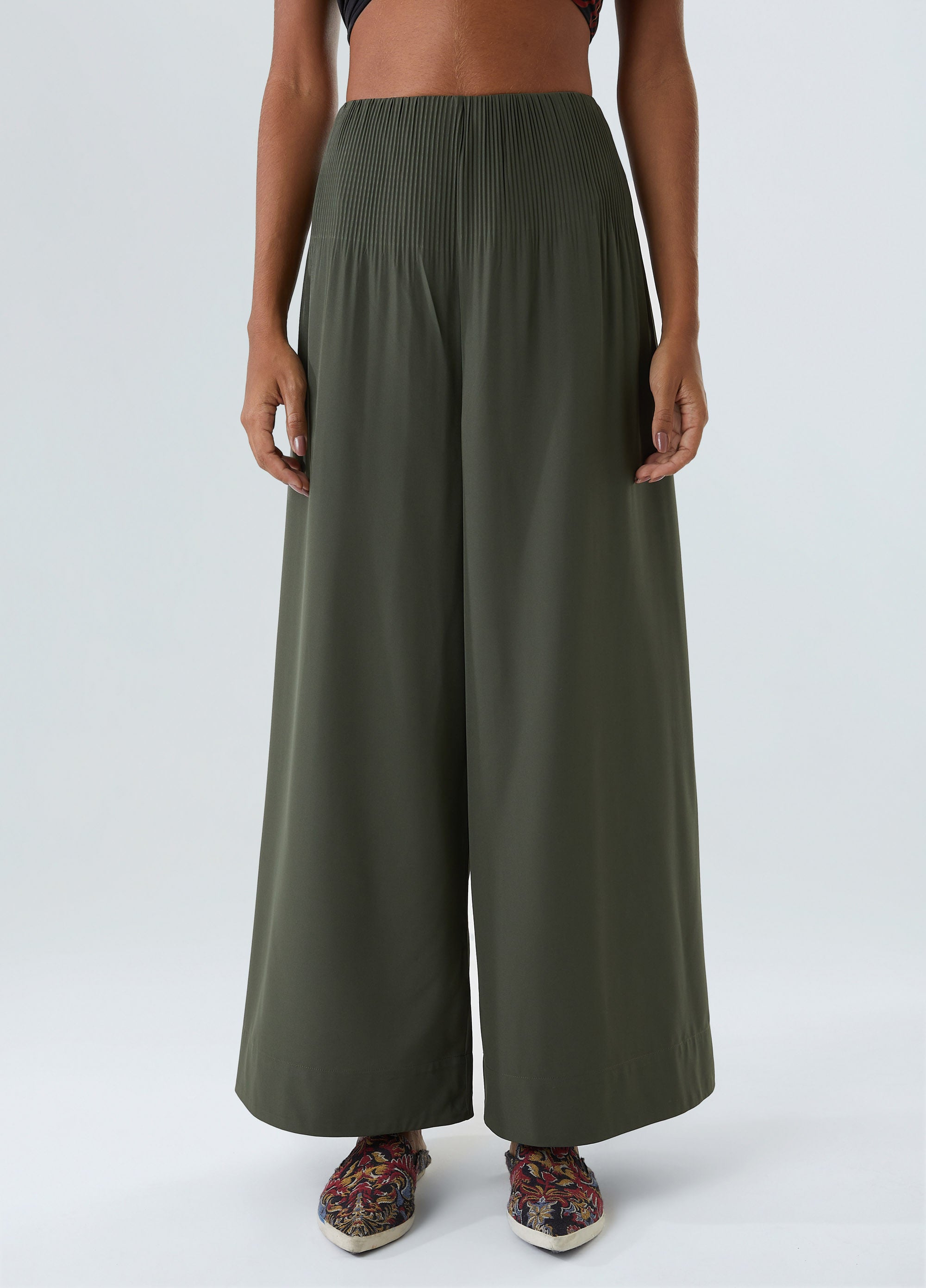 CALÇA PLISSÊ